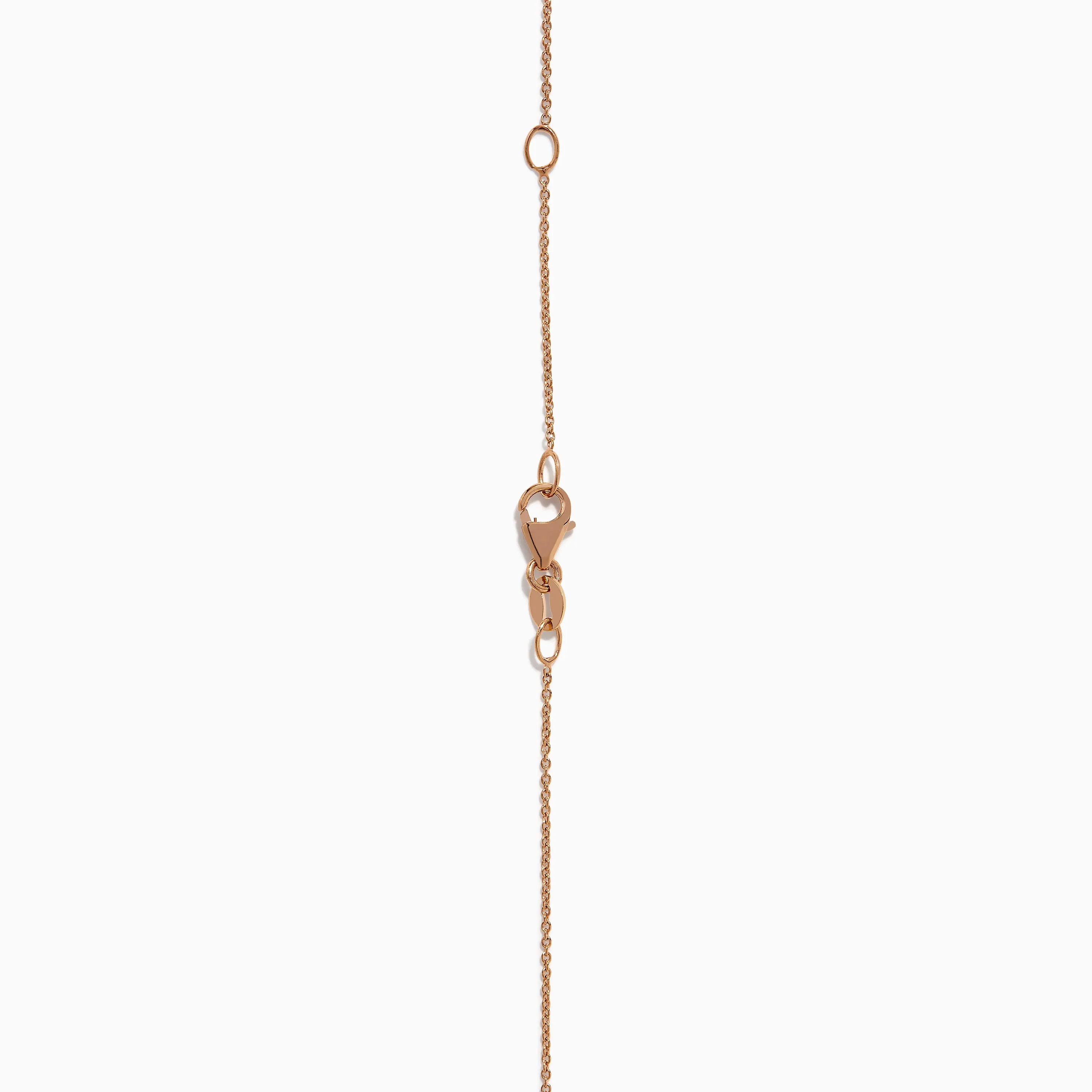 Espresso 14K Rose Gold Brown Diamond Necklace sold by Effy product image thumbnail 4
