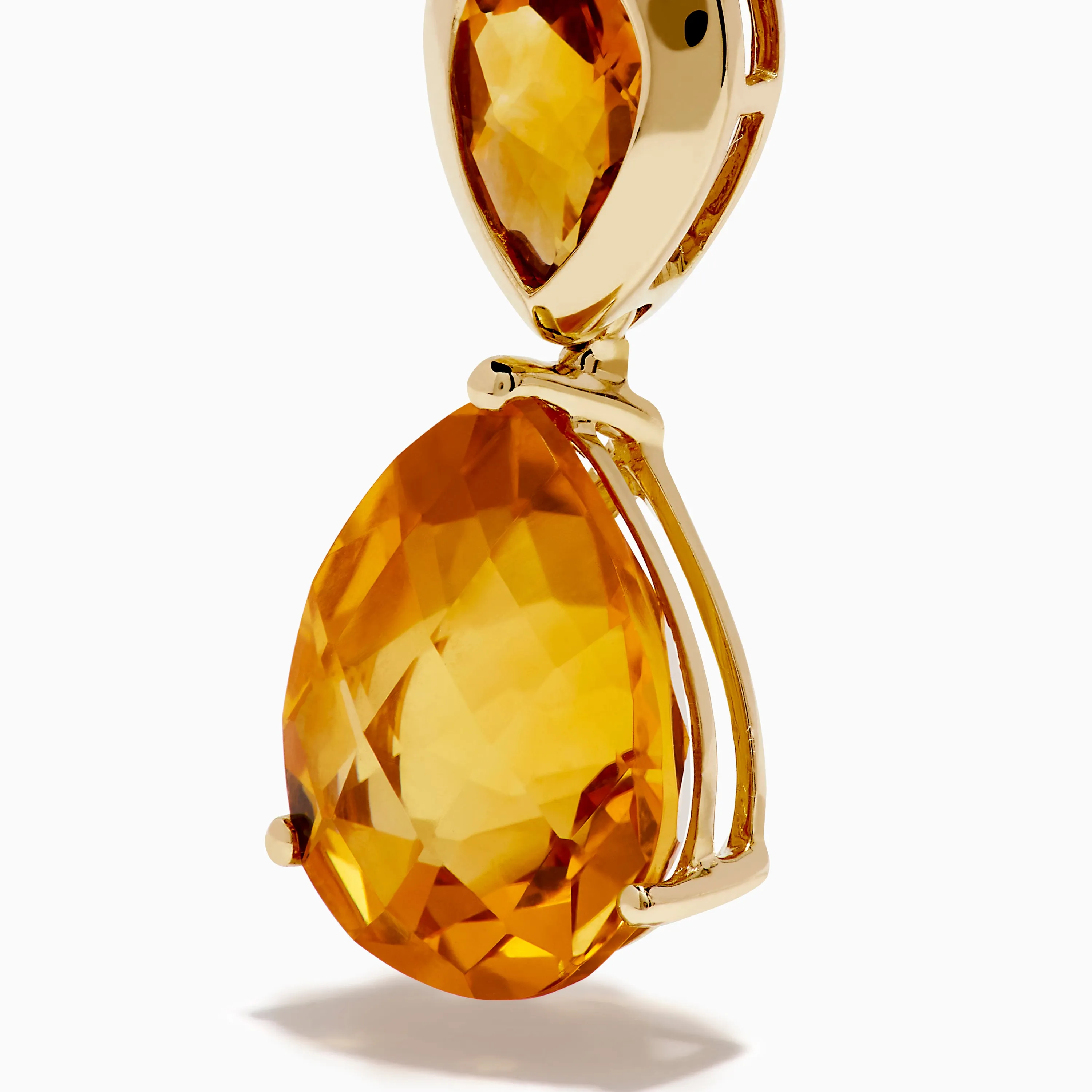 Sunset 14K Yellow Gold Citrine Drop Earrings sold by Effy product image thumbnail 2