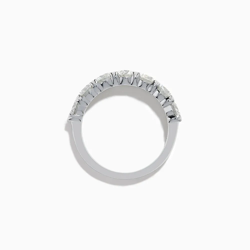 Lab Grown Diamond Wedding Band in 14K White Gold sold by Effy product image thumbnail 4