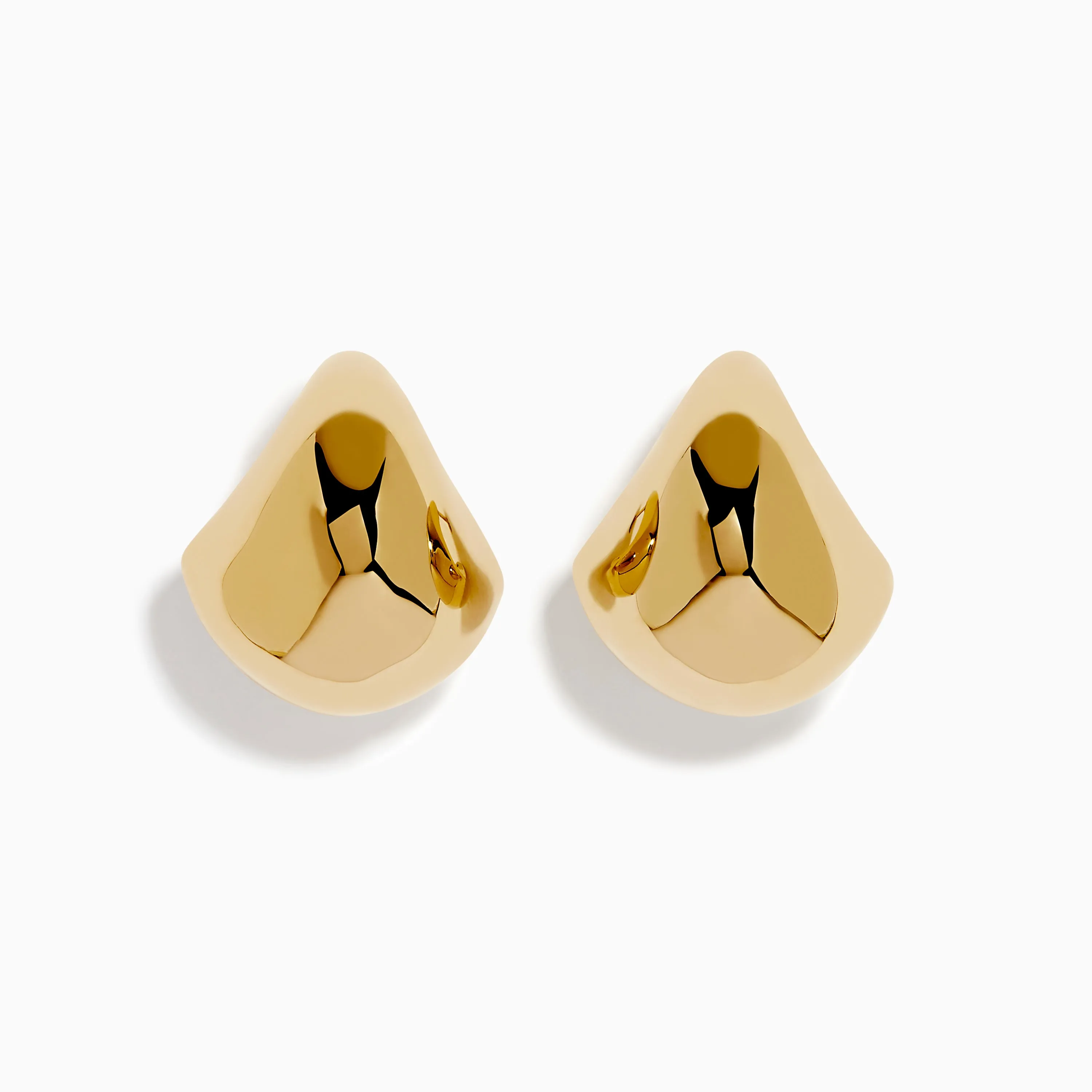 14K Yellow Gold Chunky Drop Earrings sold by Effy