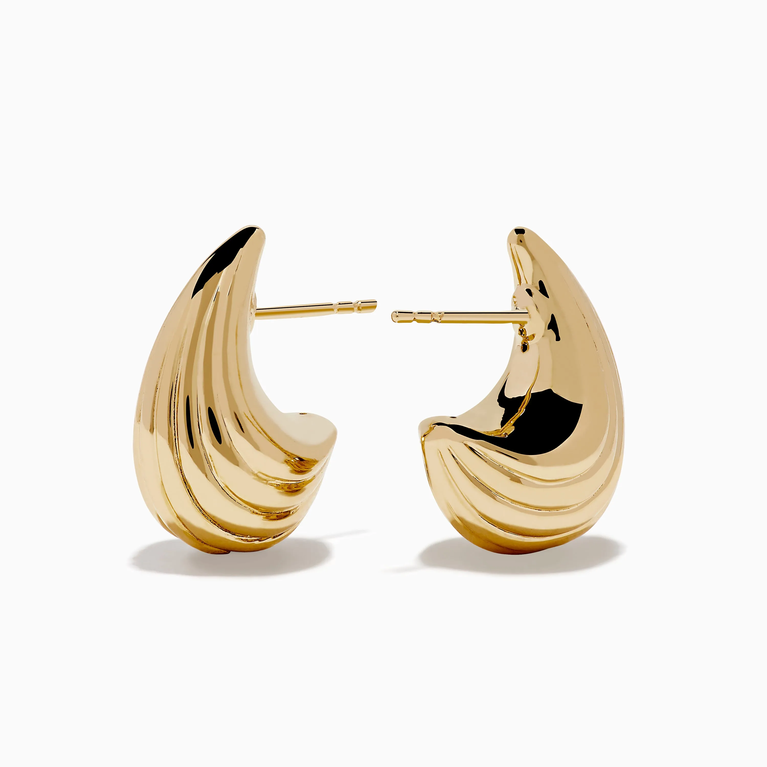 14K Yellow Gold Shrimp Drop Earrings sold by Effy product image thumbnail 2