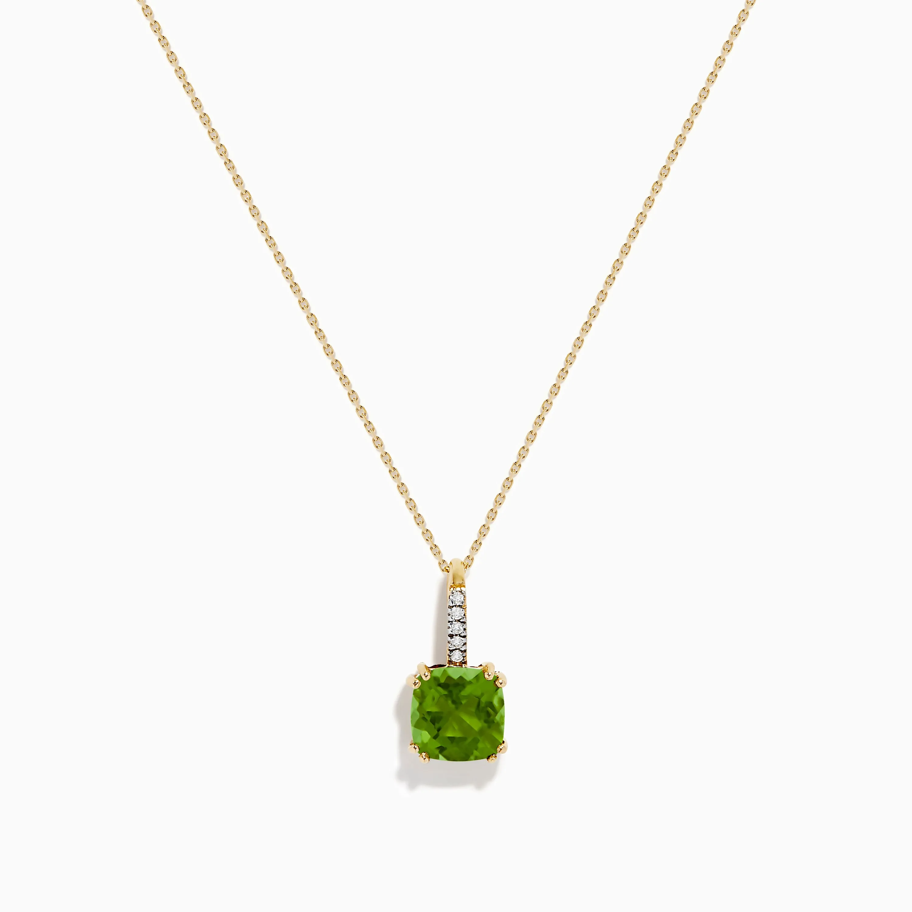 14K Yellow Gold Periodt and Diamond Pendant sold by Effy