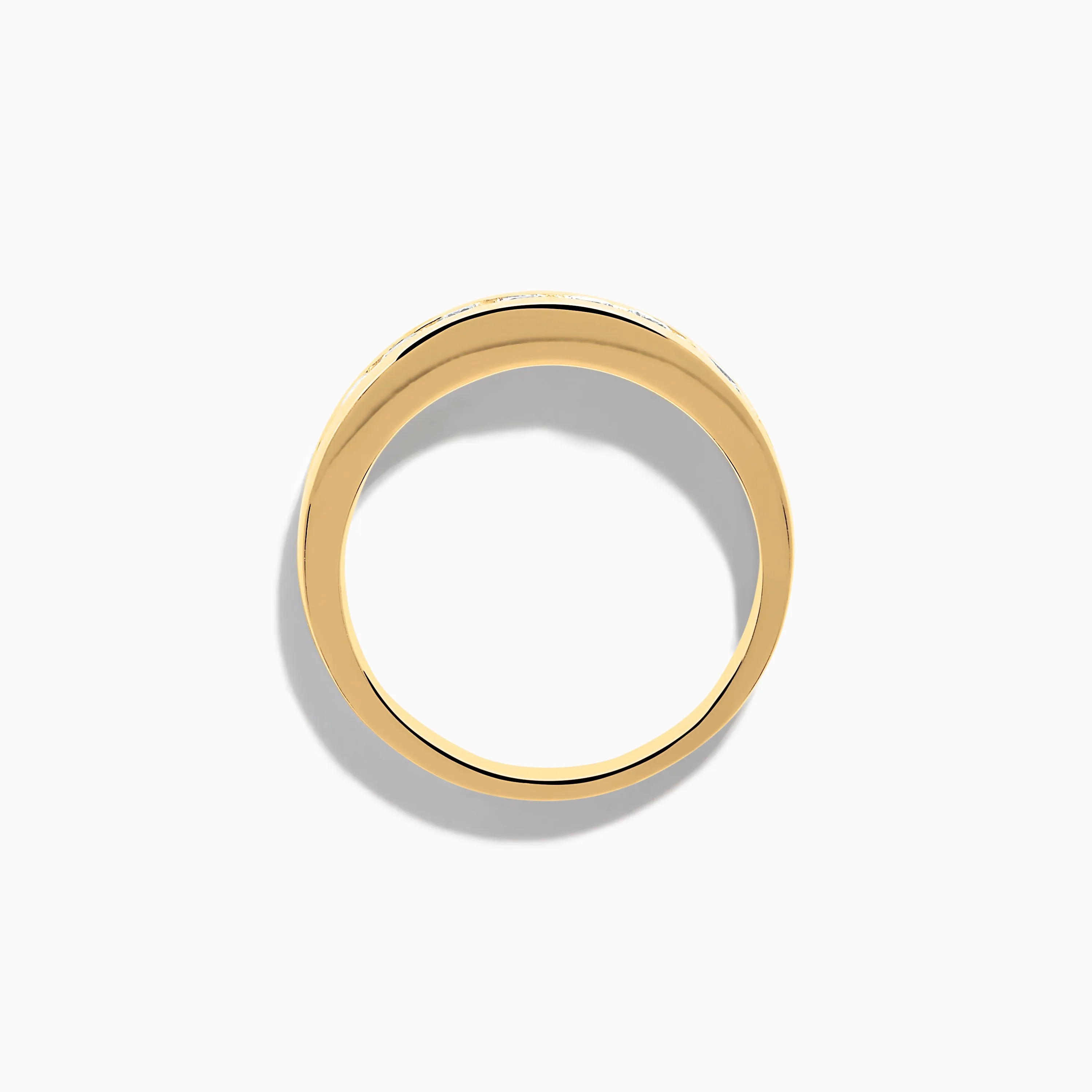 Men's 14K Yellow Gold 9-Stone Channel Set Diamond Band, 1.00 TCW sold by Effy product image thumbnail 3