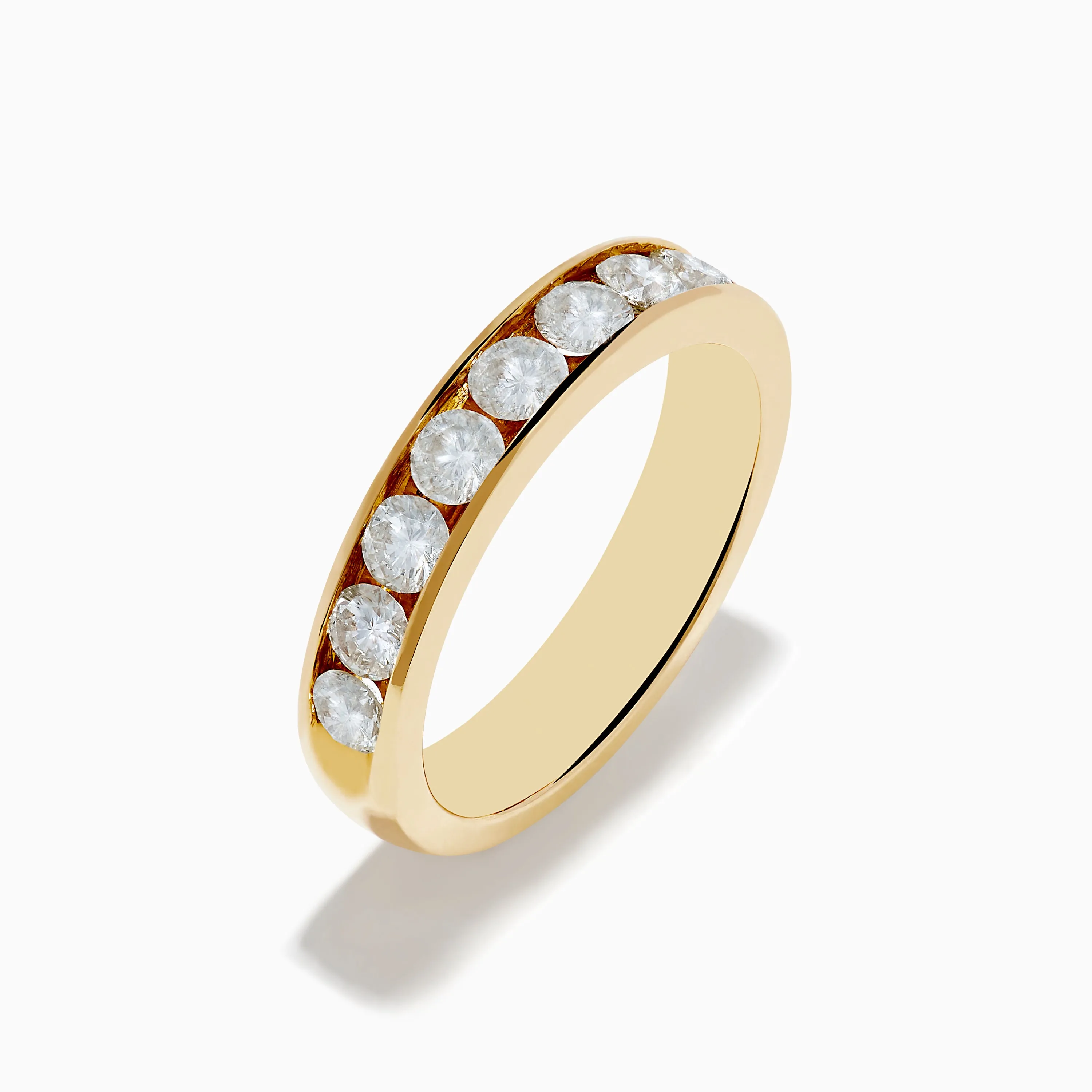 14K Yellow Gold 10-Stone Channel Set Diamond Band, 1.00 TCW sold by Effy product image thumbnail 4