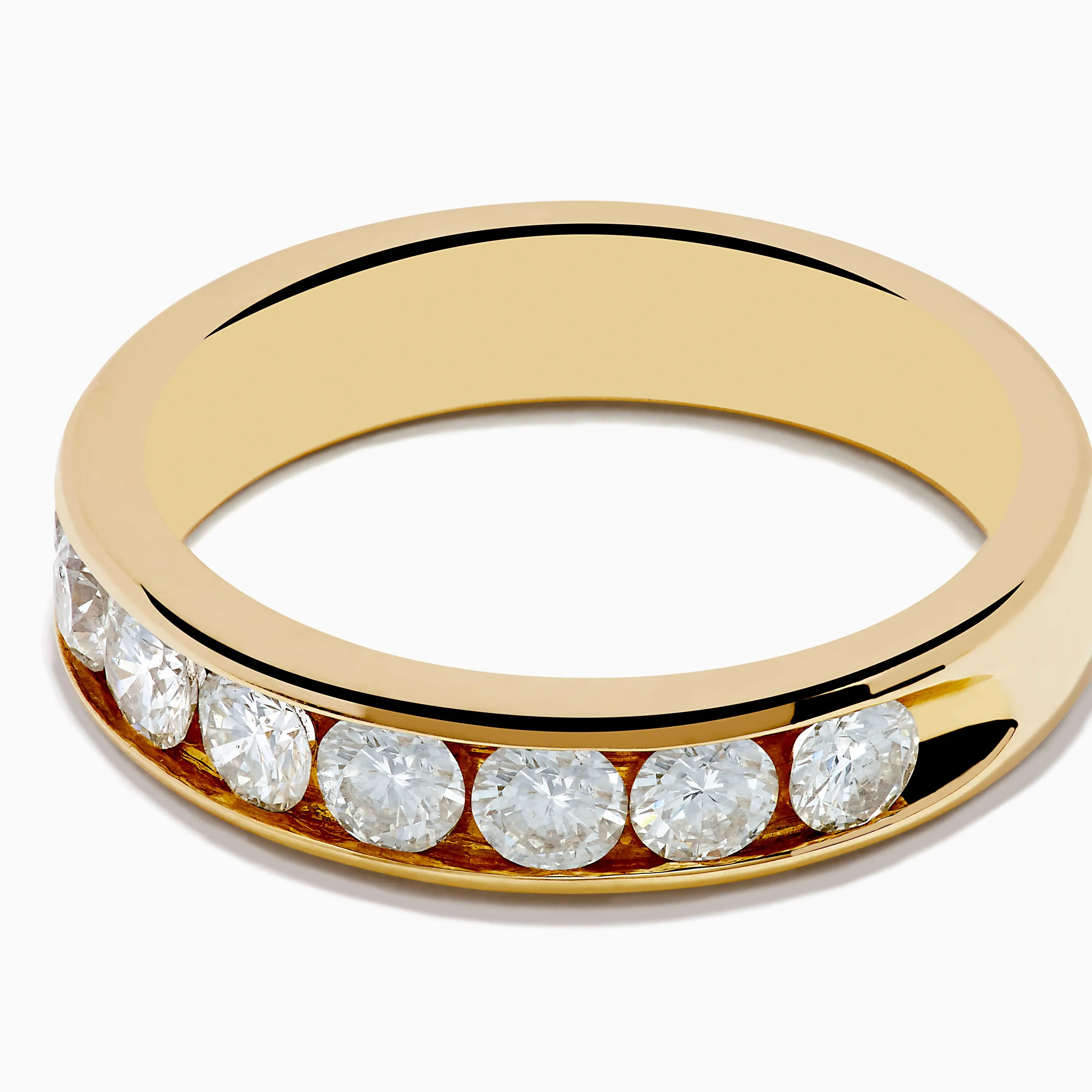 14K Yellow Gold 10-Stone Channel Set Diamond Band, 1.00 TCW sold by Effy product image thumbnail 2
