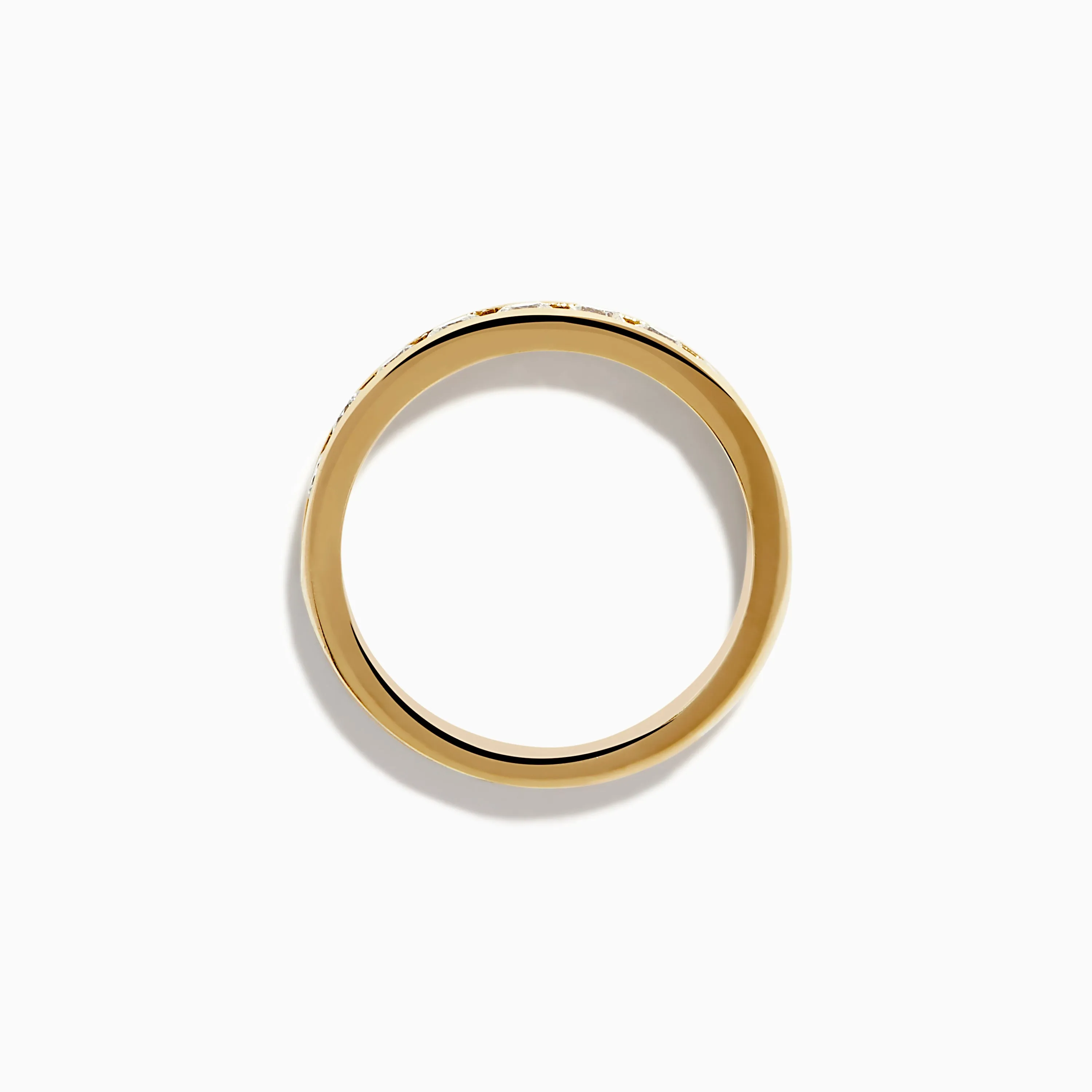 14K Yellow Gold 10-Stone Channel Set Diamond Band, 0.75 TCW sold by Effy product image thumbnail 3