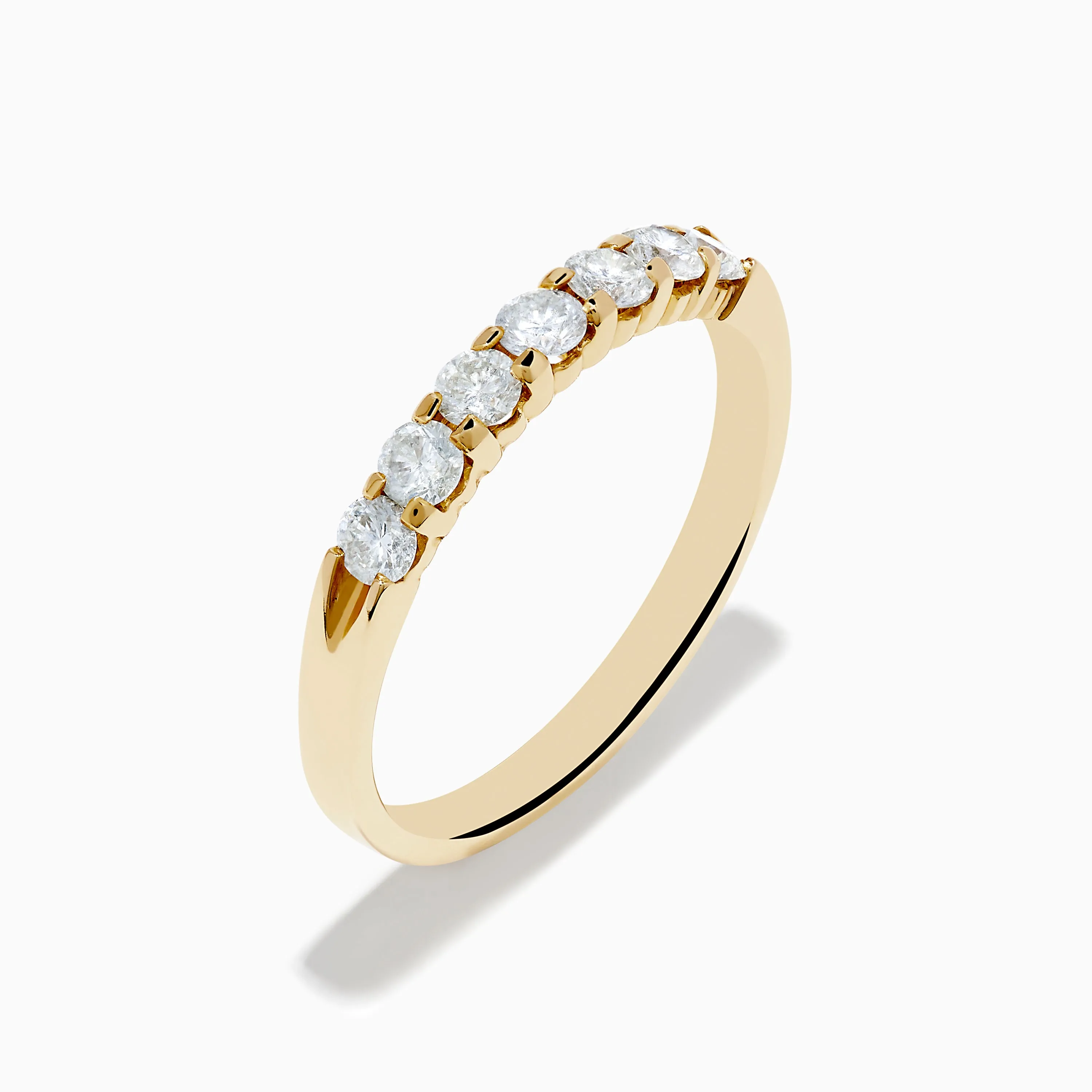 14K Yellow Gold 7-Stone Prong Set Diamond Band, 0.50 TCW sold by Effy product image thumbnail 4