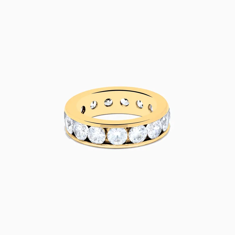 14K Yellow Gold Channel Set Diamond Eternity Band, 5.00 TCW sold by Effy