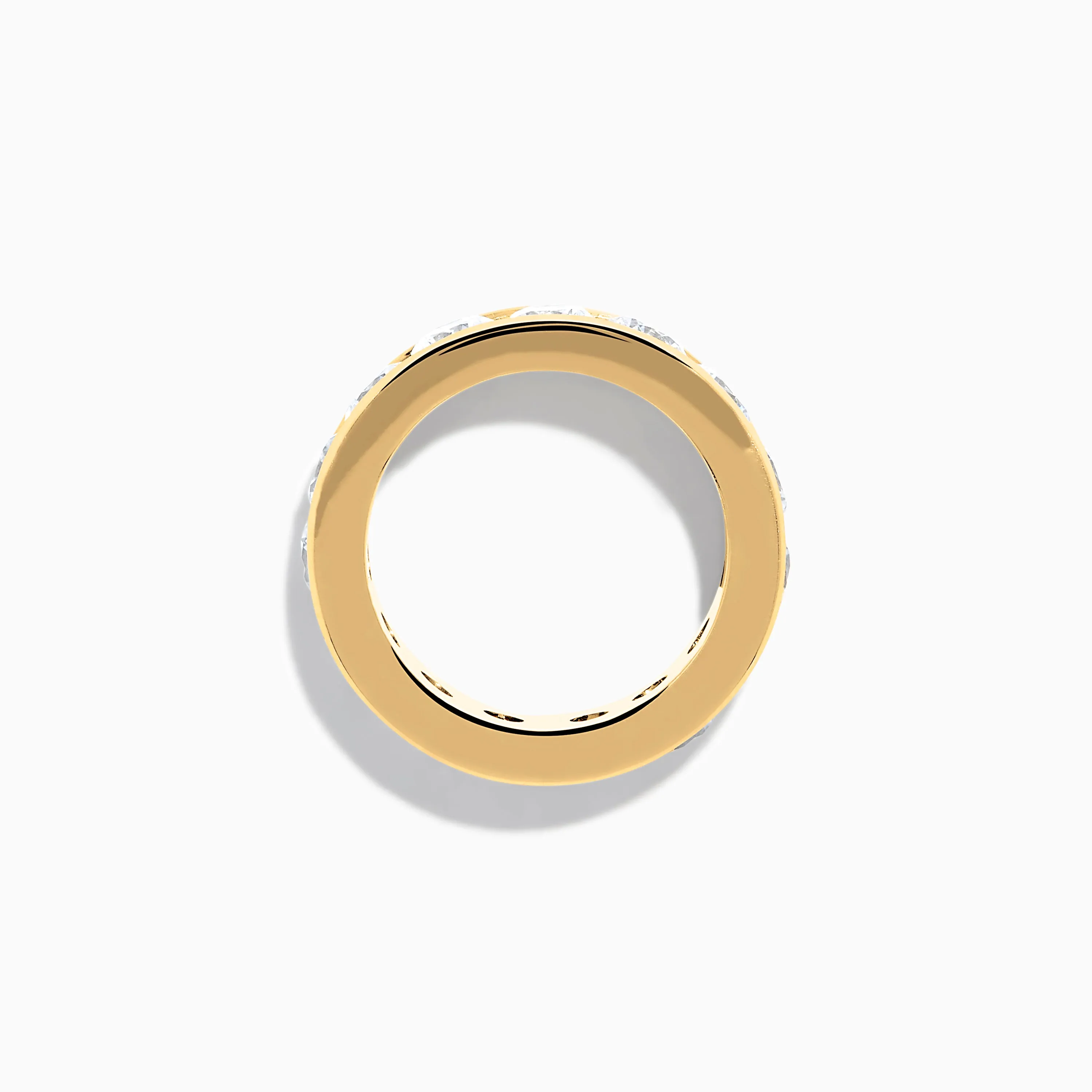 14K Yellow Gold Channel Set Diamond Eternity Band, 5.00 TCW sold by Effy product image thumbnail 3