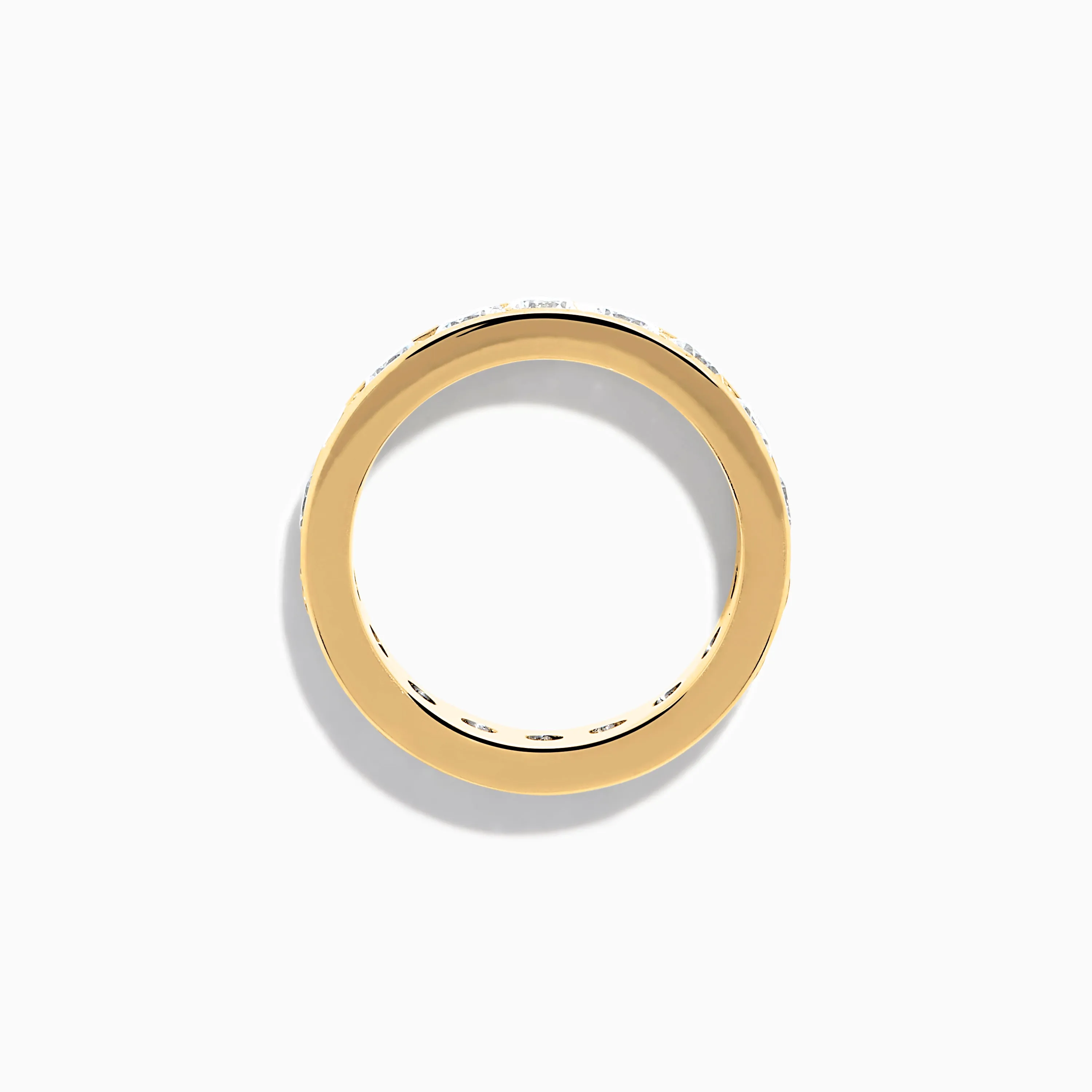 14K Yellow Gold Channel Set Diamond Eternity Band, 3.00 TCW sold by Effy product image thumbnail 3