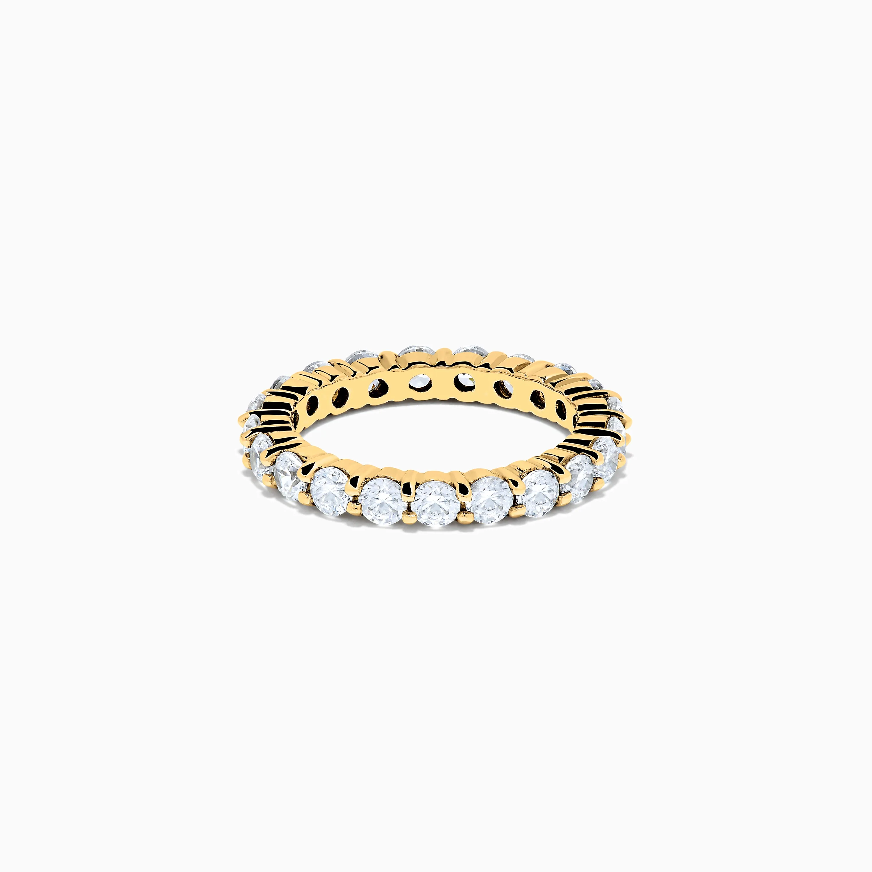 14K Yellow Gold Prong Set Diamond Eternity Band, 2.00 TCW sold by Effy