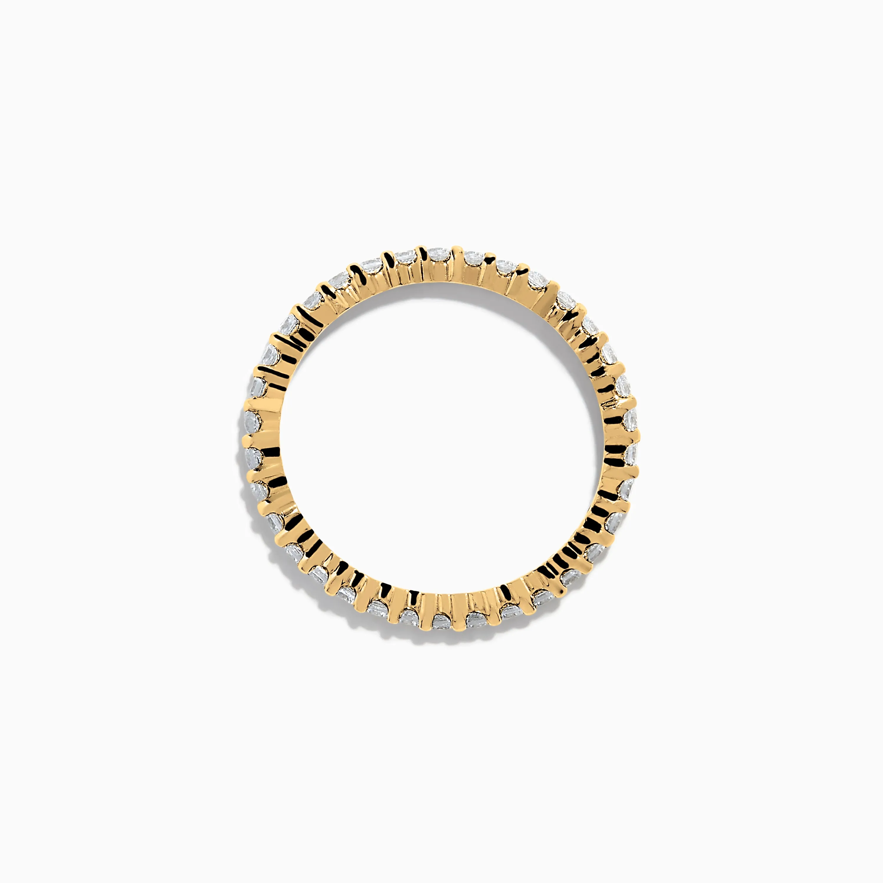 14K Yellow Gold Prong Set Diamond Eternity Band, 0.50 TCW sold by Effy product image thumbnail 3