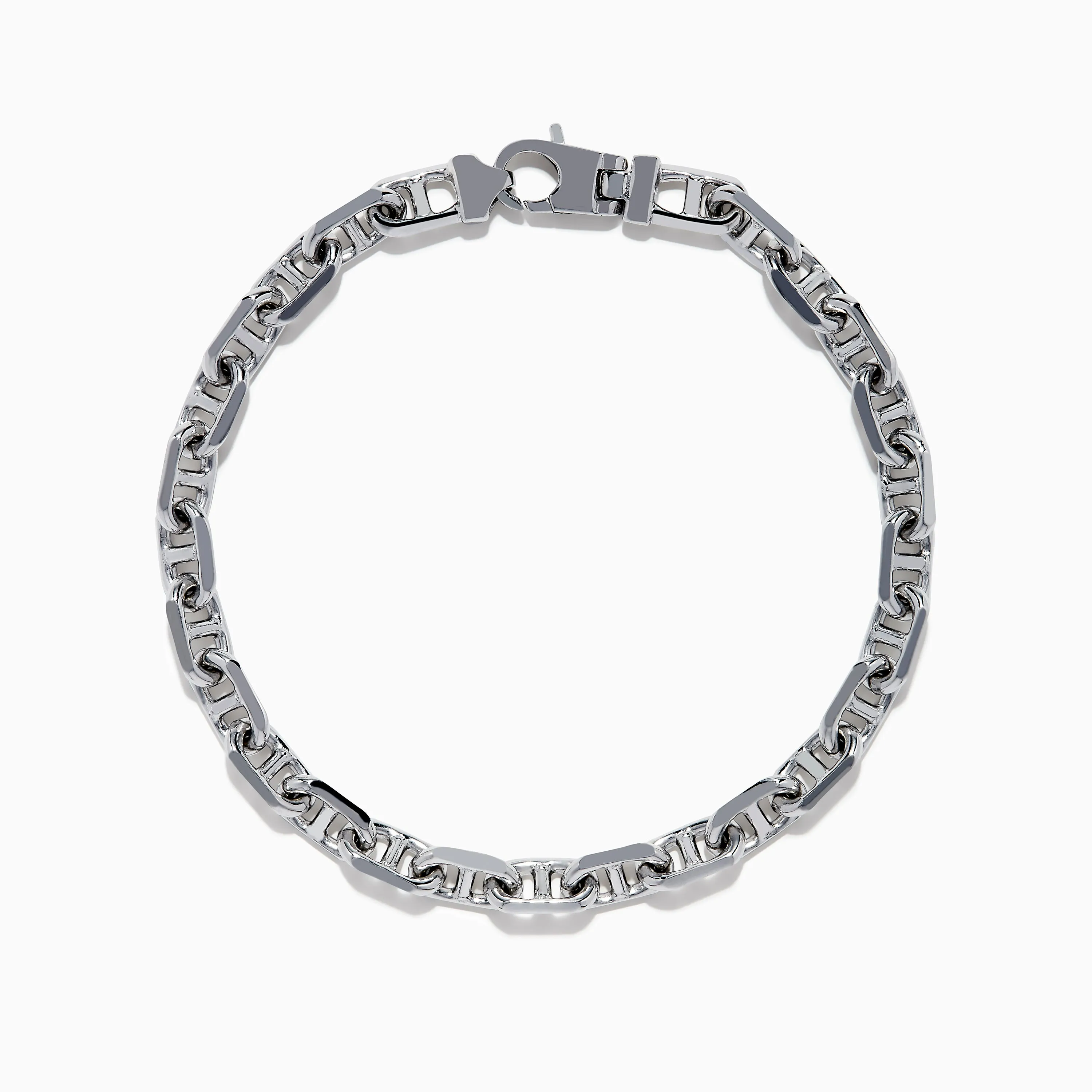 Men's 925 Sterling Silver Anchor Bracelet sold by Effy product image thumbnail 3