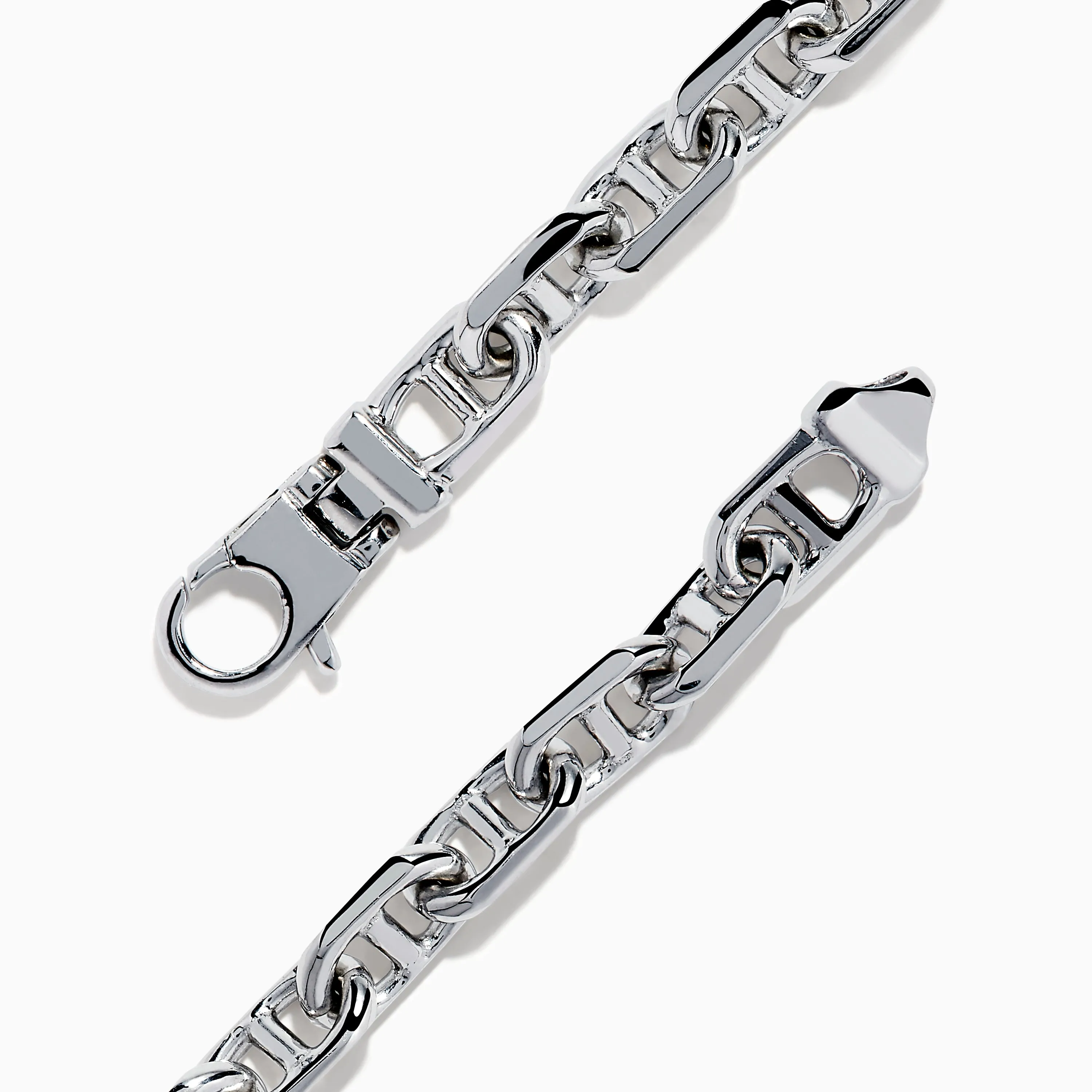 Men's 925 Sterling Silver Anchor Bracelet sold by Effy product image thumbnail 4