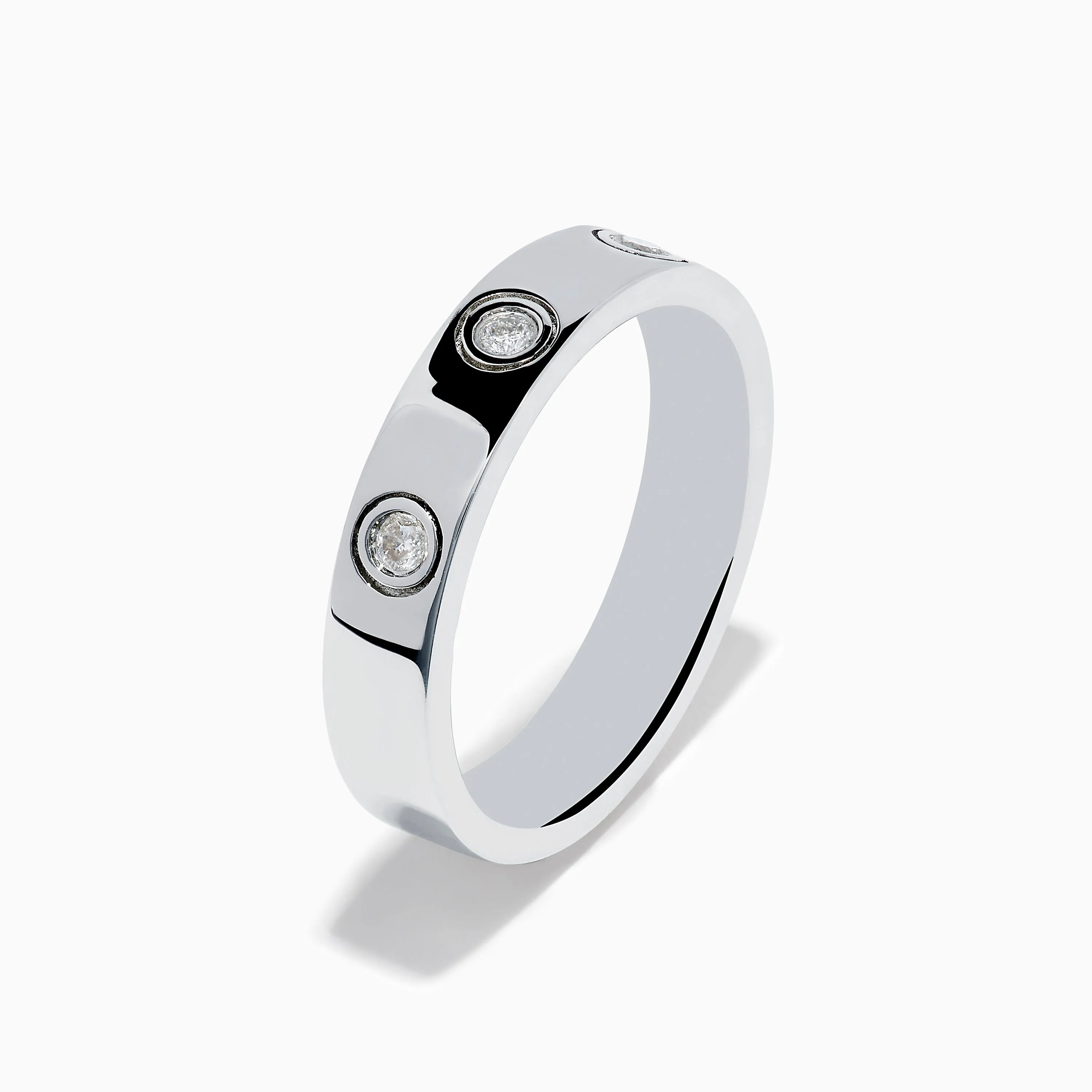 925 Sterling Silver Diamond Ring sold by Effy product image thumbnail 4