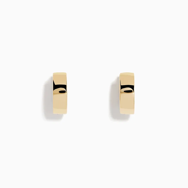 14K Yellow Gold Huggies sold by Effy