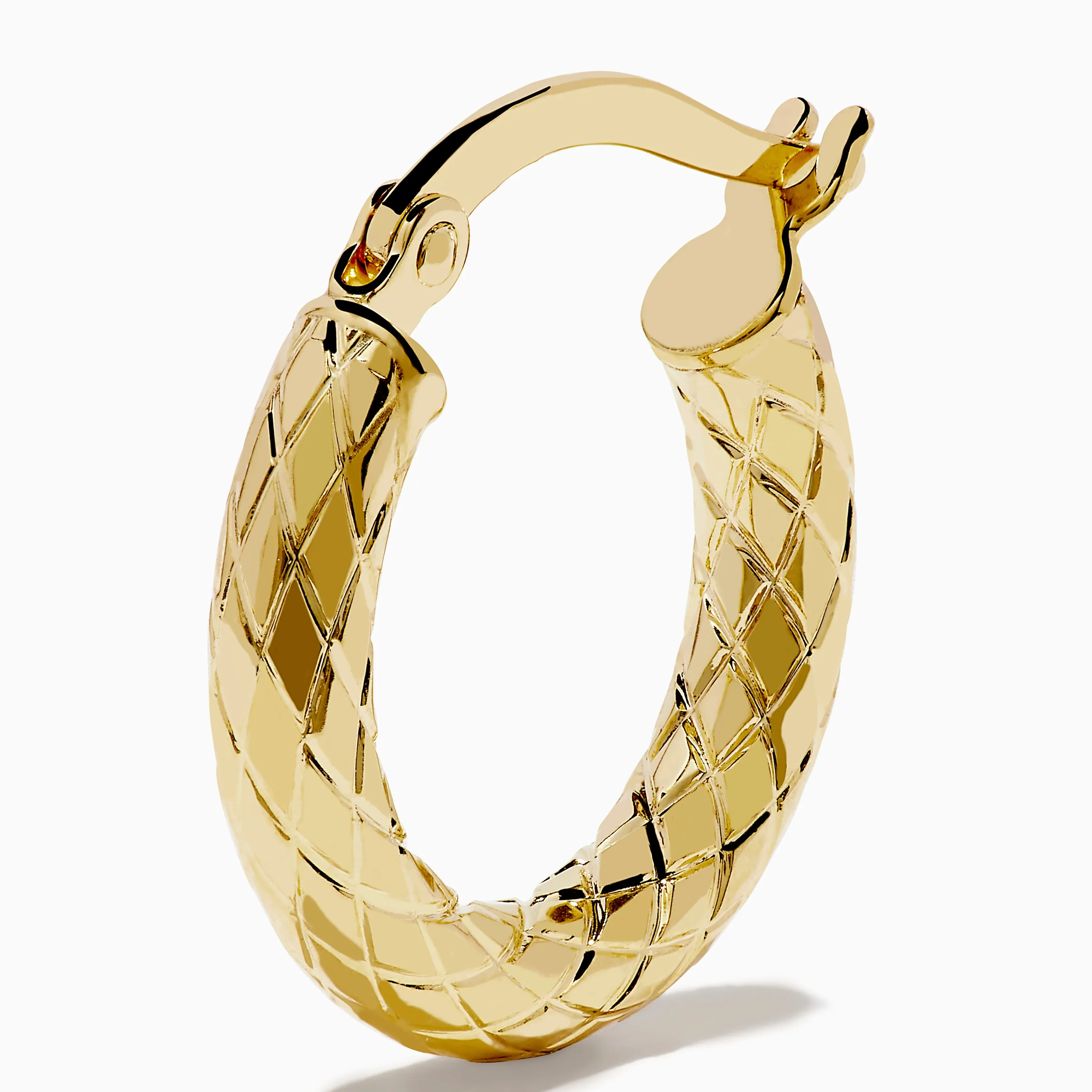 14K Yellow Gold Hoops sold by Effy product image thumbnail 2