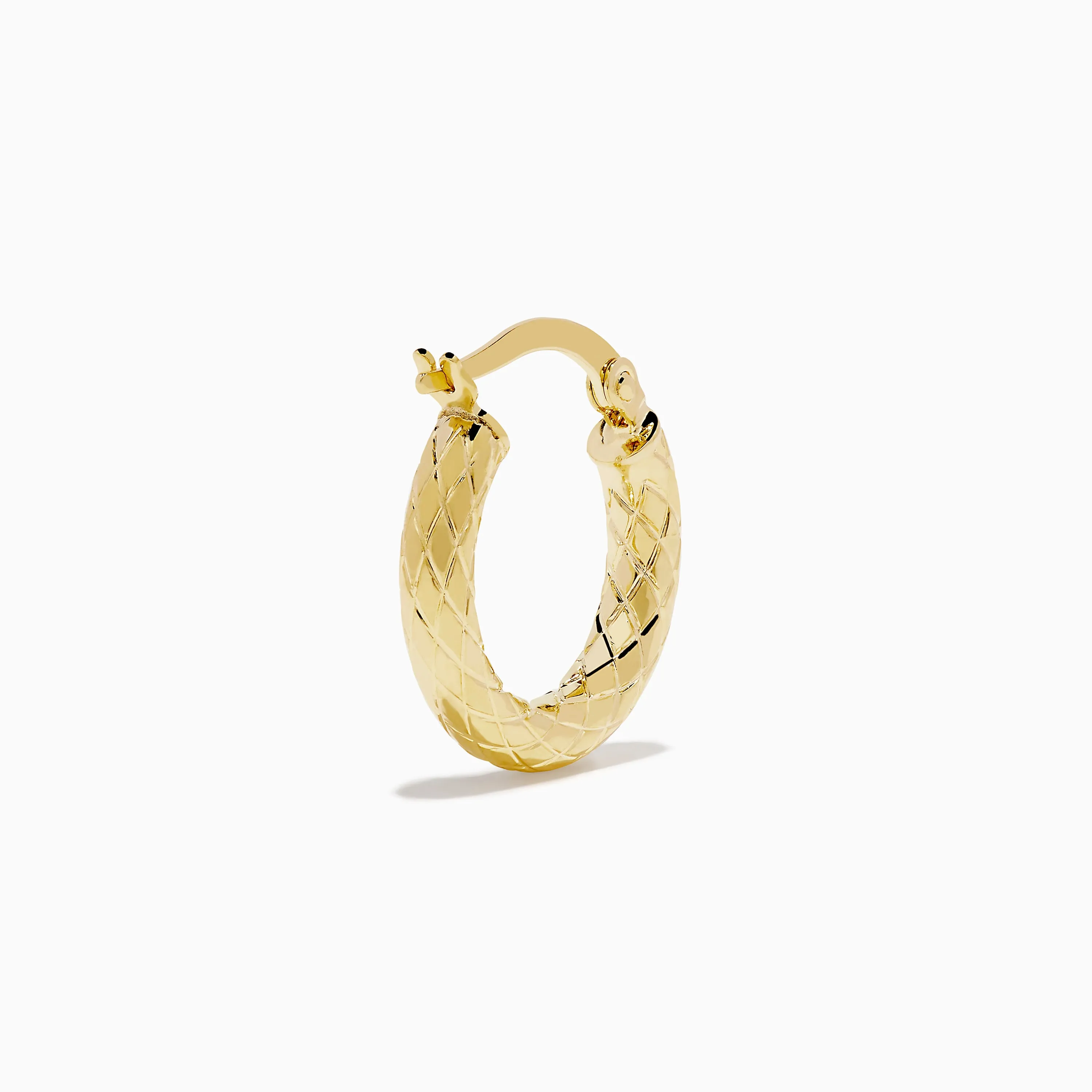 14K Yellow Gold Hoops sold by Effy product image thumbnail 4