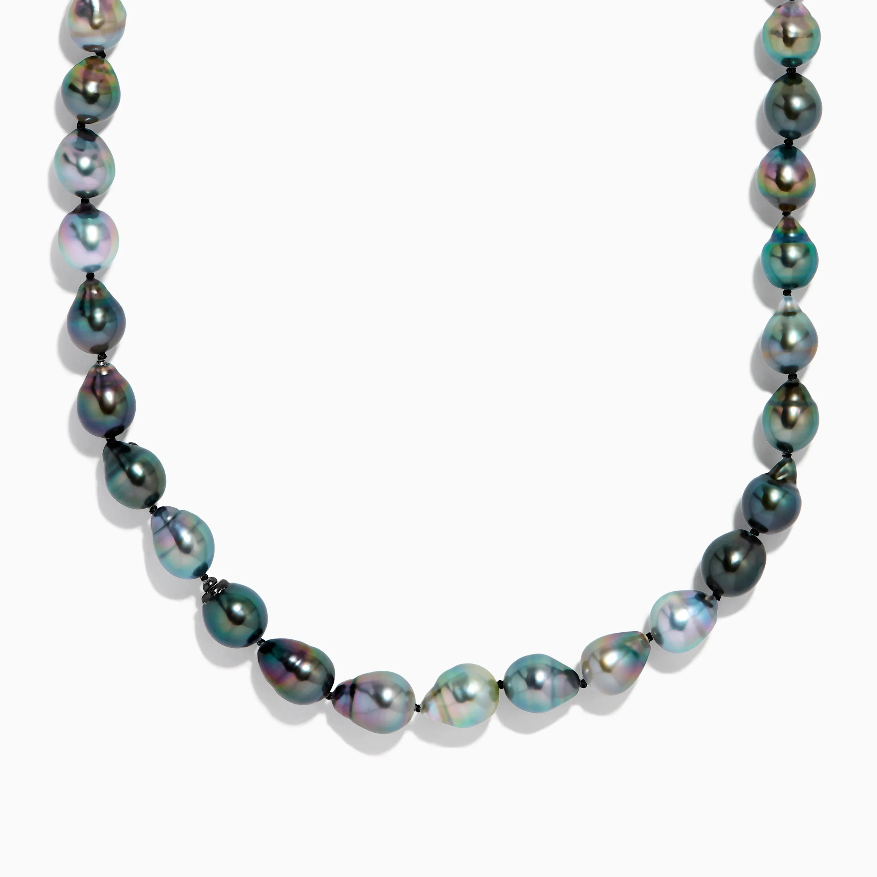 14K White Gold Tahitian Pearl Necklace sold by Effy
