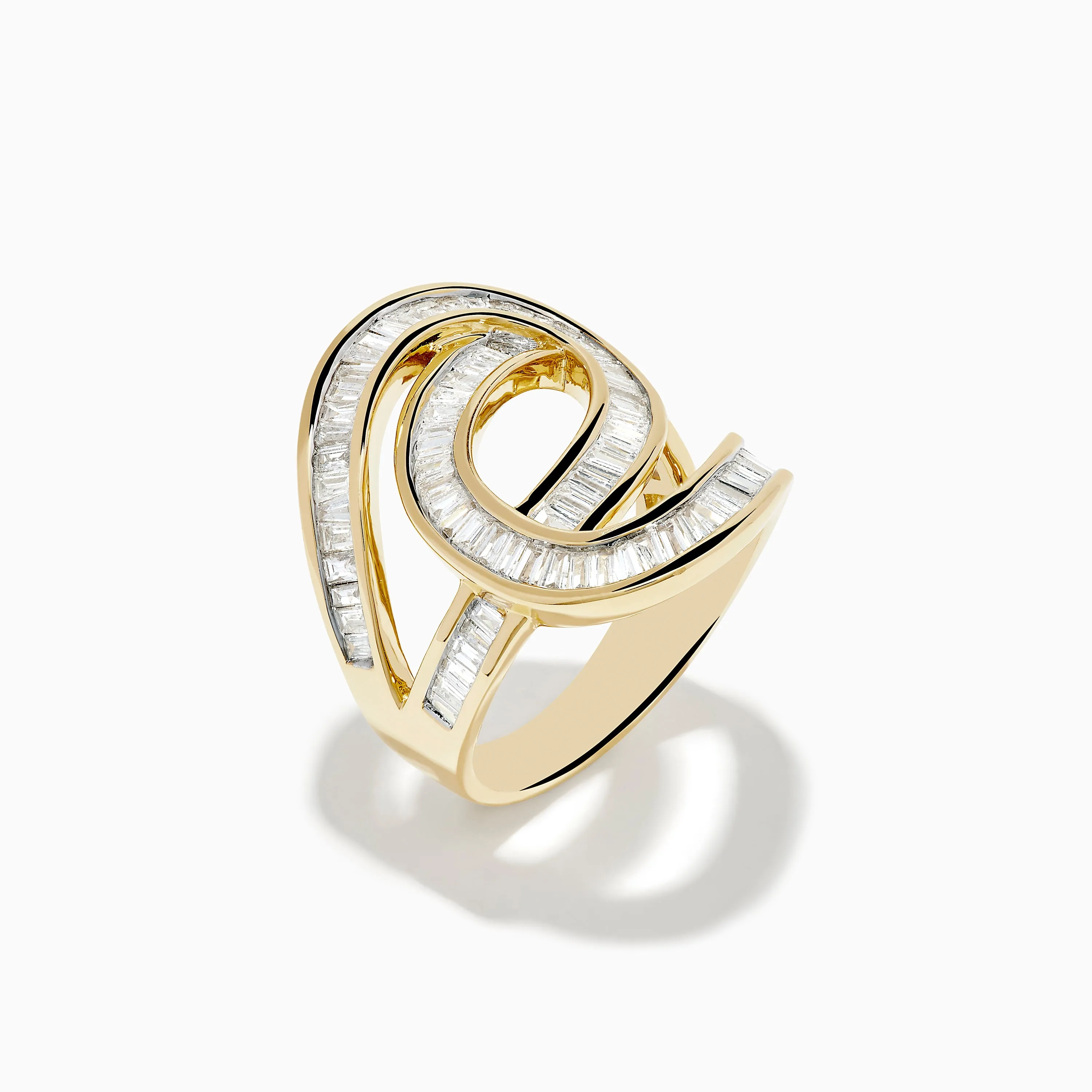 D'Oro 14K Yellow Gold Diamond Statement Ring sold by Effy product image thumbnail 4