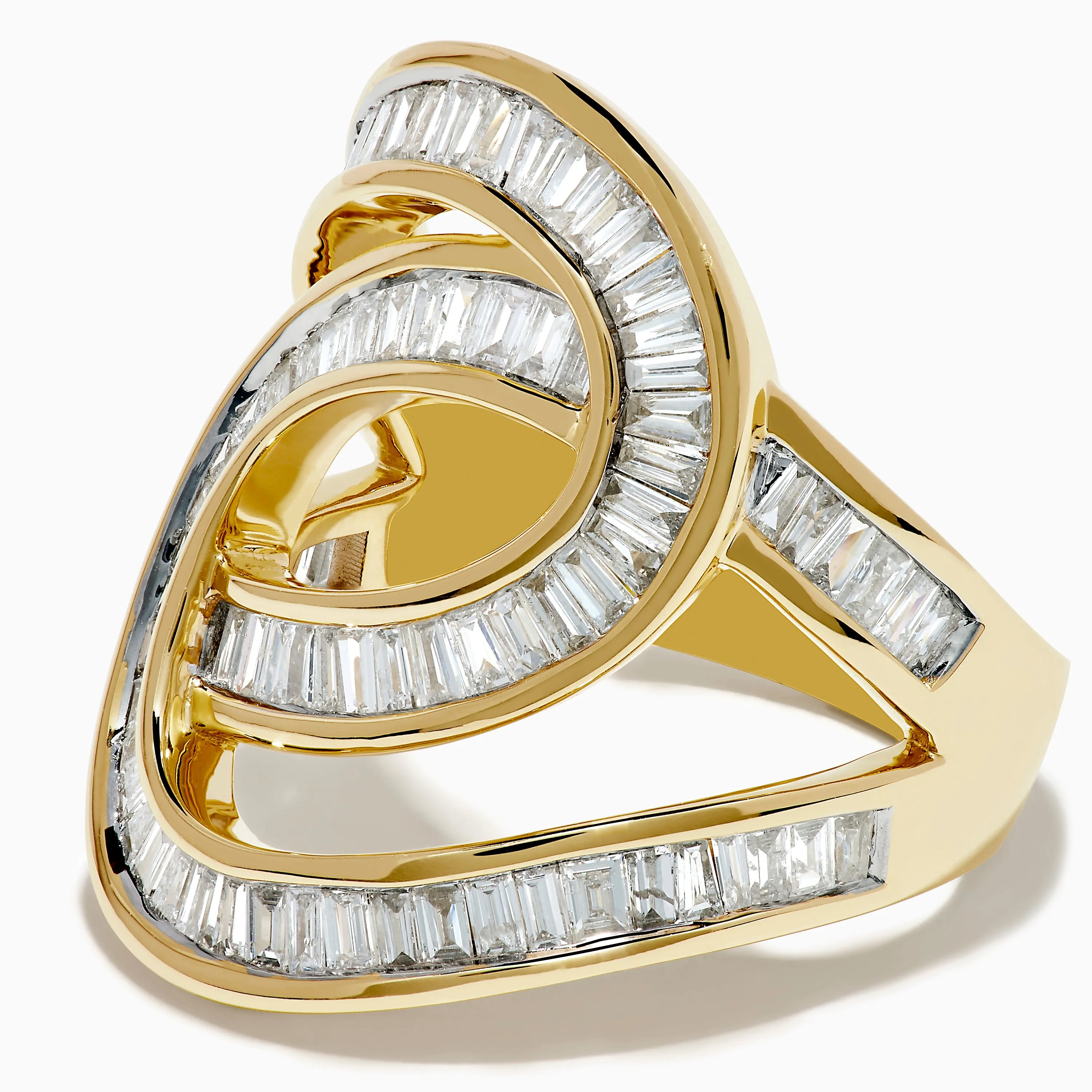 D'Oro 14K Yellow Gold Diamond Statement Ring sold by Effy product image thumbnail 2