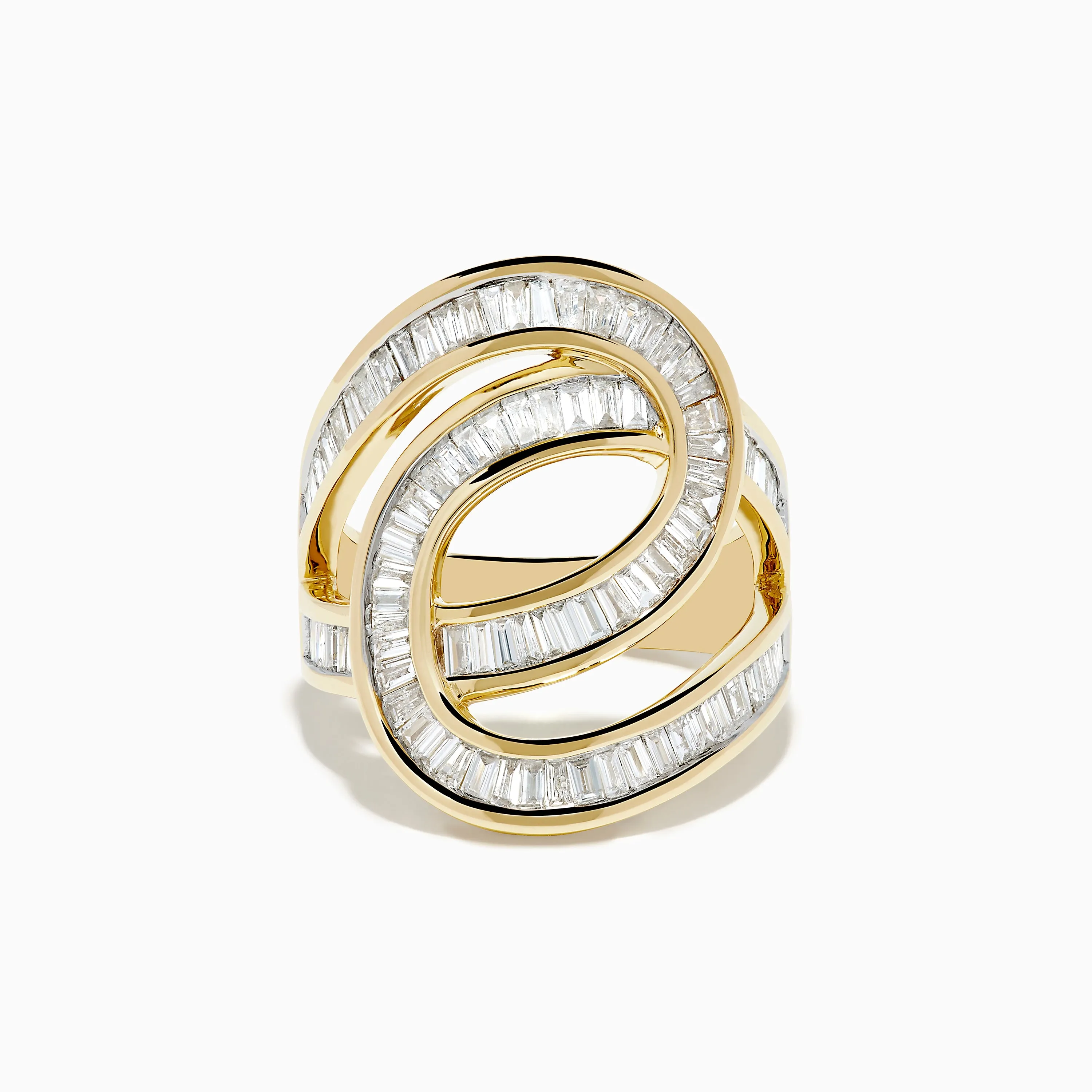 D'Oro 14K Yellow Gold Diamond Statement Ring sold by Effy