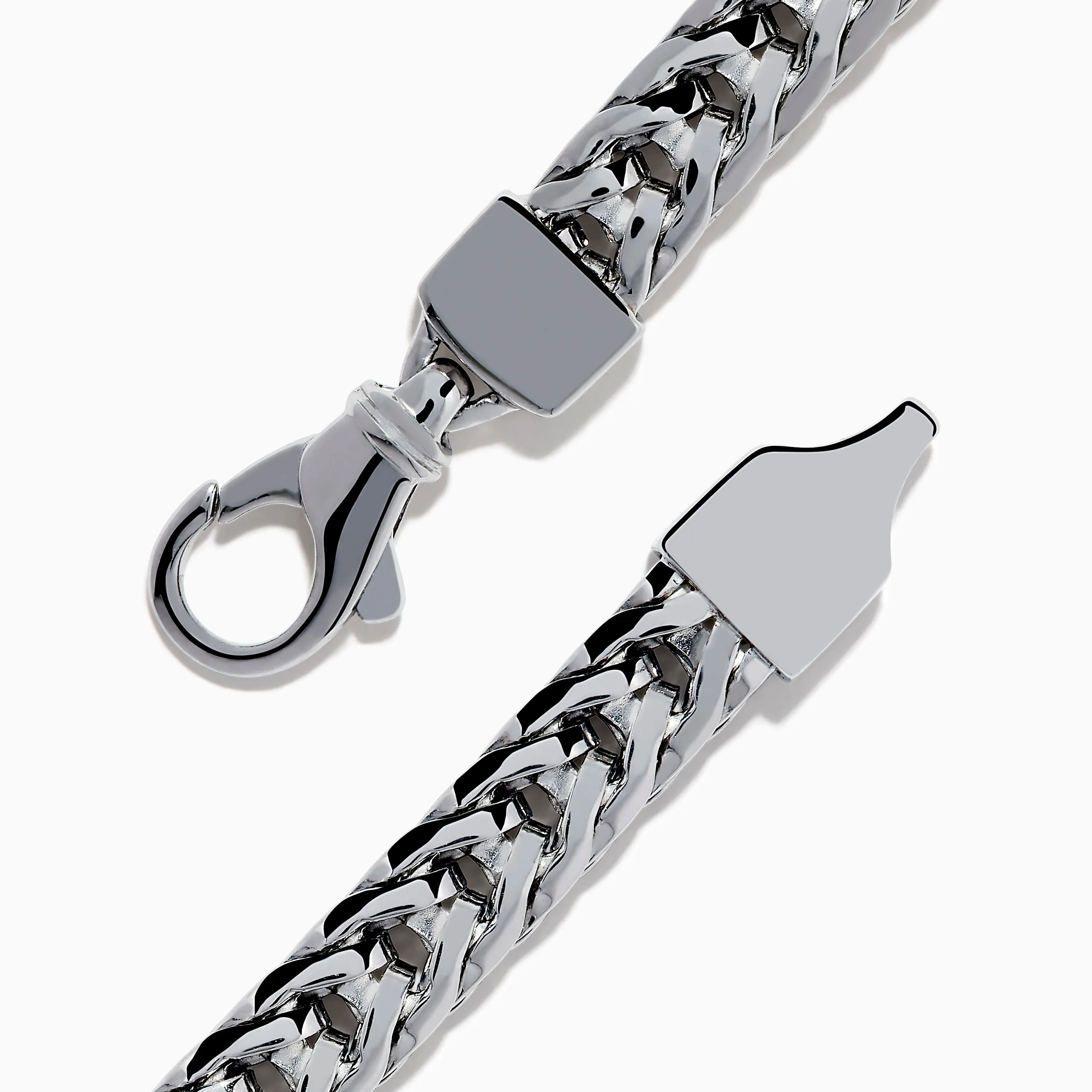 Men's Sterling Silver Black Spinel Bracelet sold by Effy product image thumbnail 4