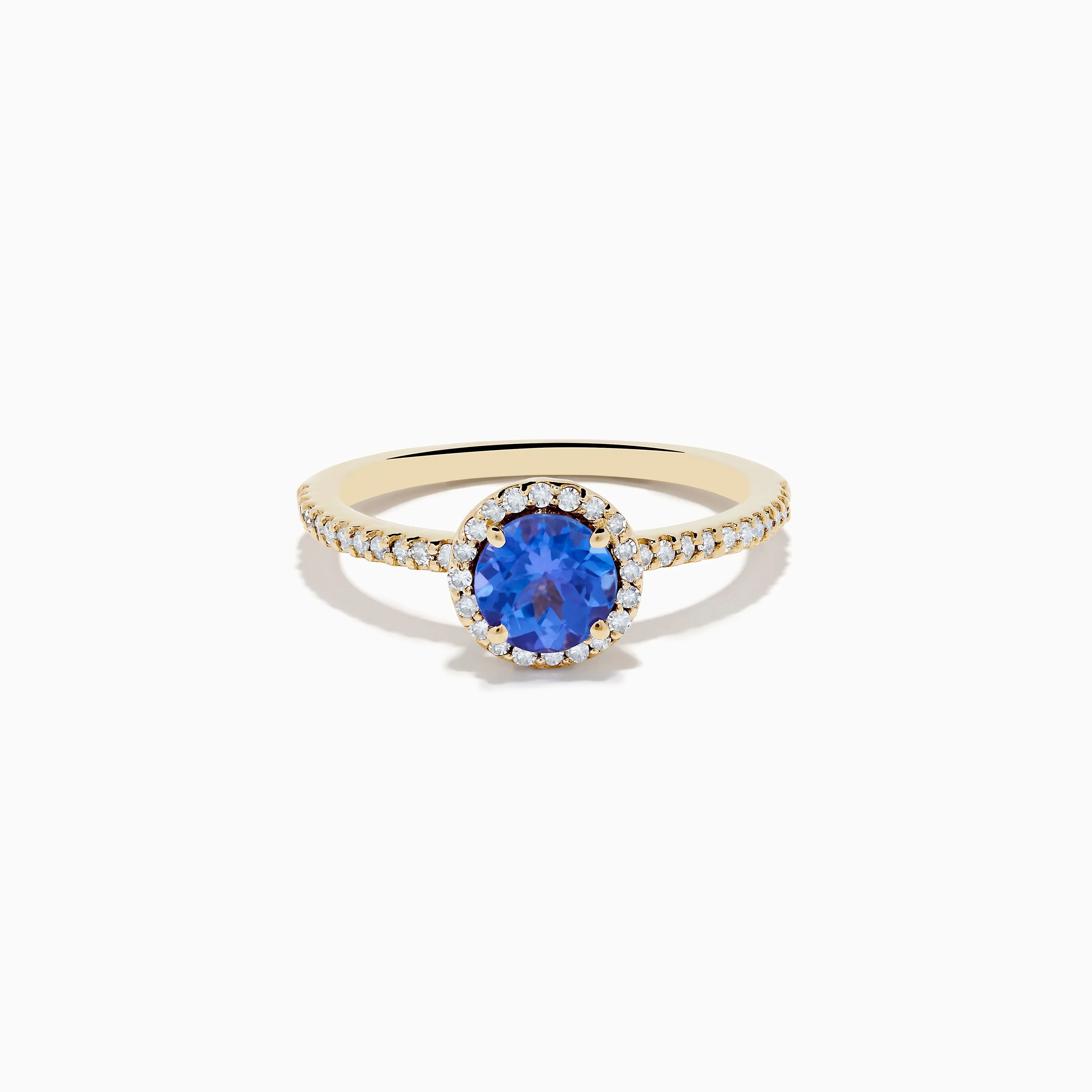 Nahla 14K Yellow Gold Tanzanite and Diamond Ring sold by Effy