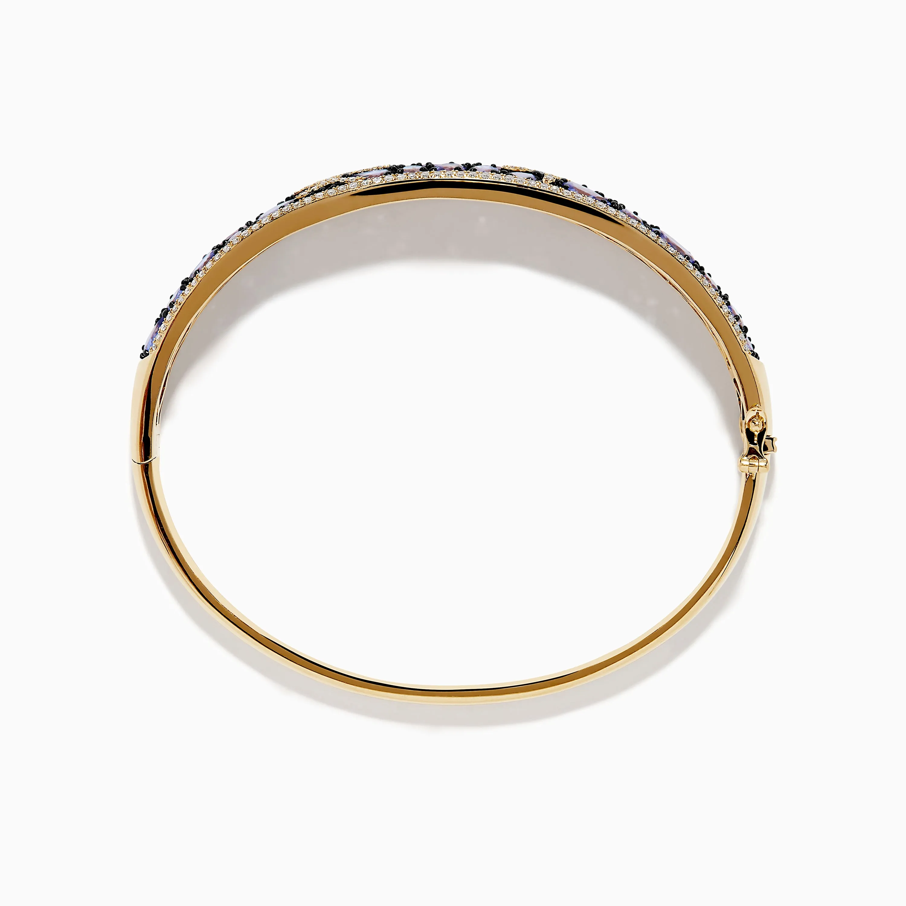 14K Yellow Gold Tanzanite & Diamond Starfish Bangle sold by Effy product image thumbnail 3