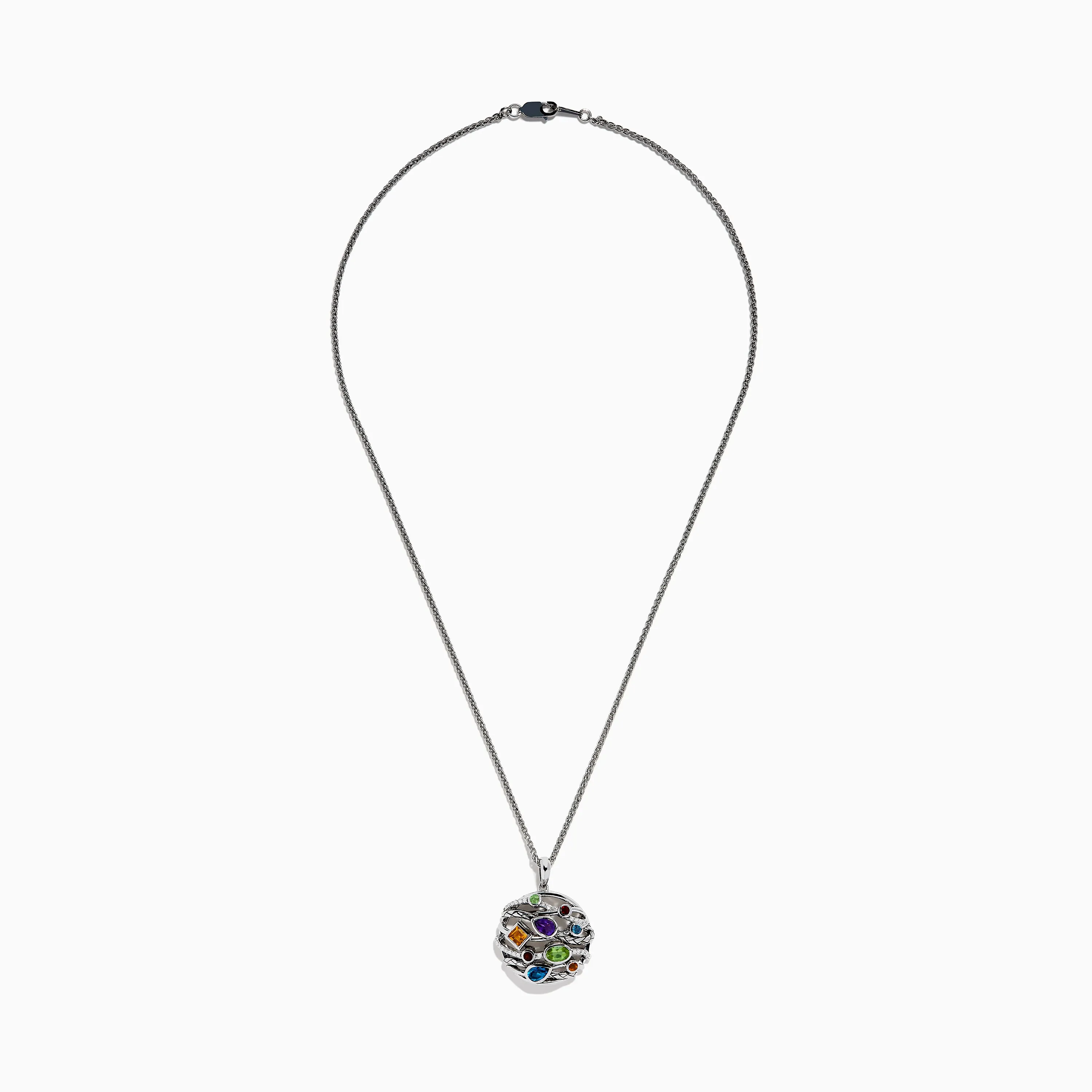 Mosaic 925 Sterling Silver Diamond sold by Effy product image thumbnail 3
