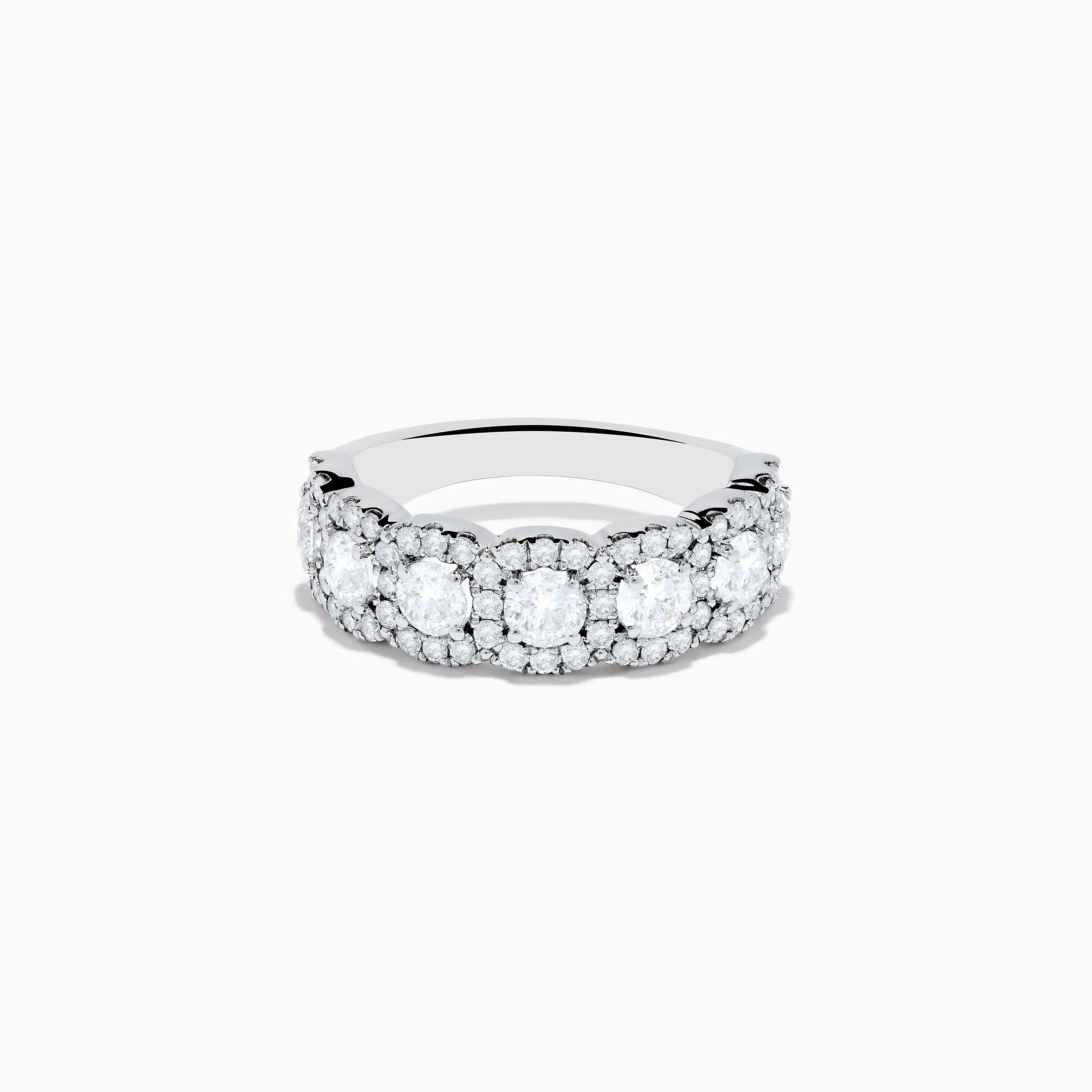 14K White Gold Diamond Ring sold by Effy