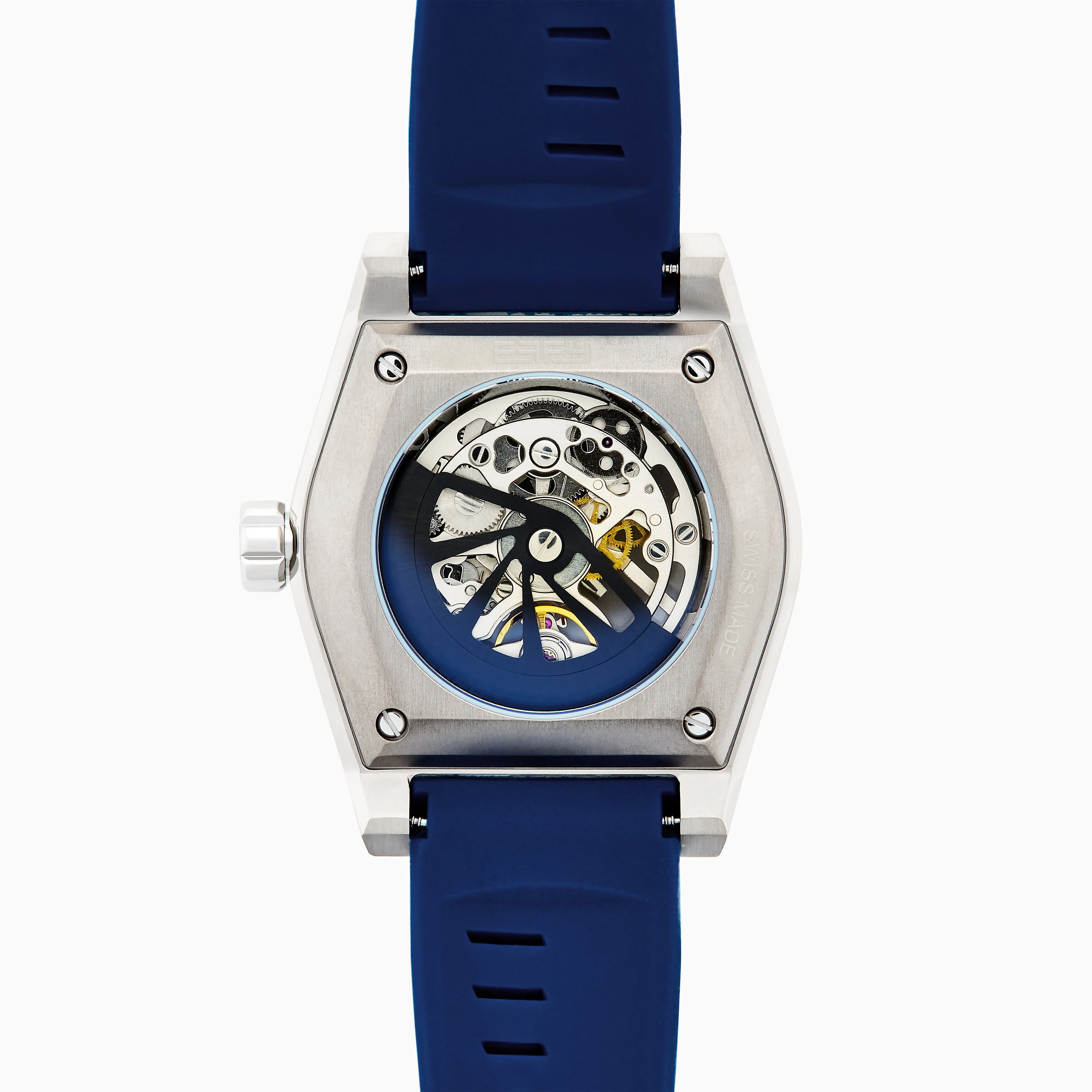 42MM Swiss Made Titanium Automatic Skeleton Watch sold by Effy product image thumbnail 2