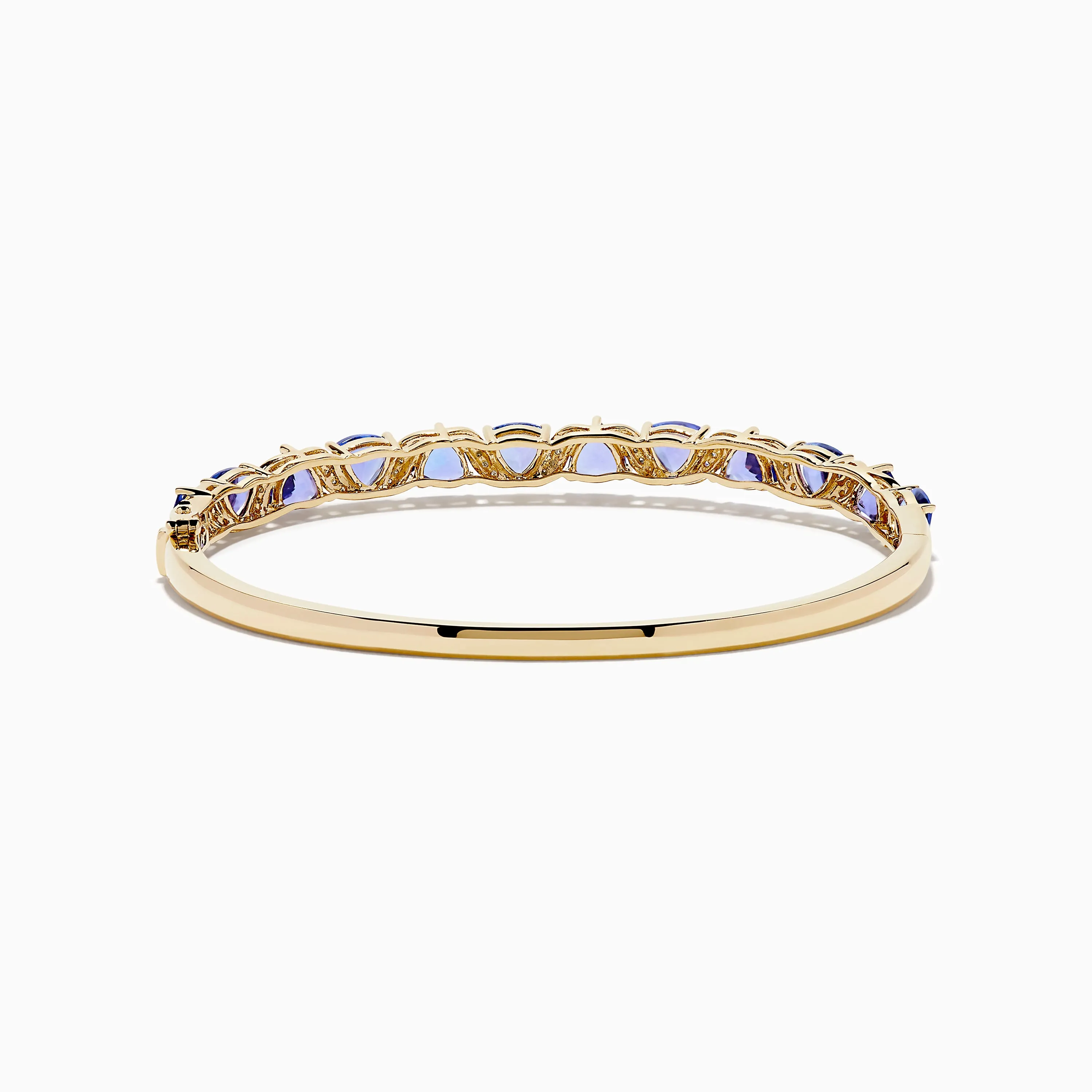 Nahla 14K Yellow Gold Tanzanite and Diamond Bangle sold by Effy product image thumbnail 4