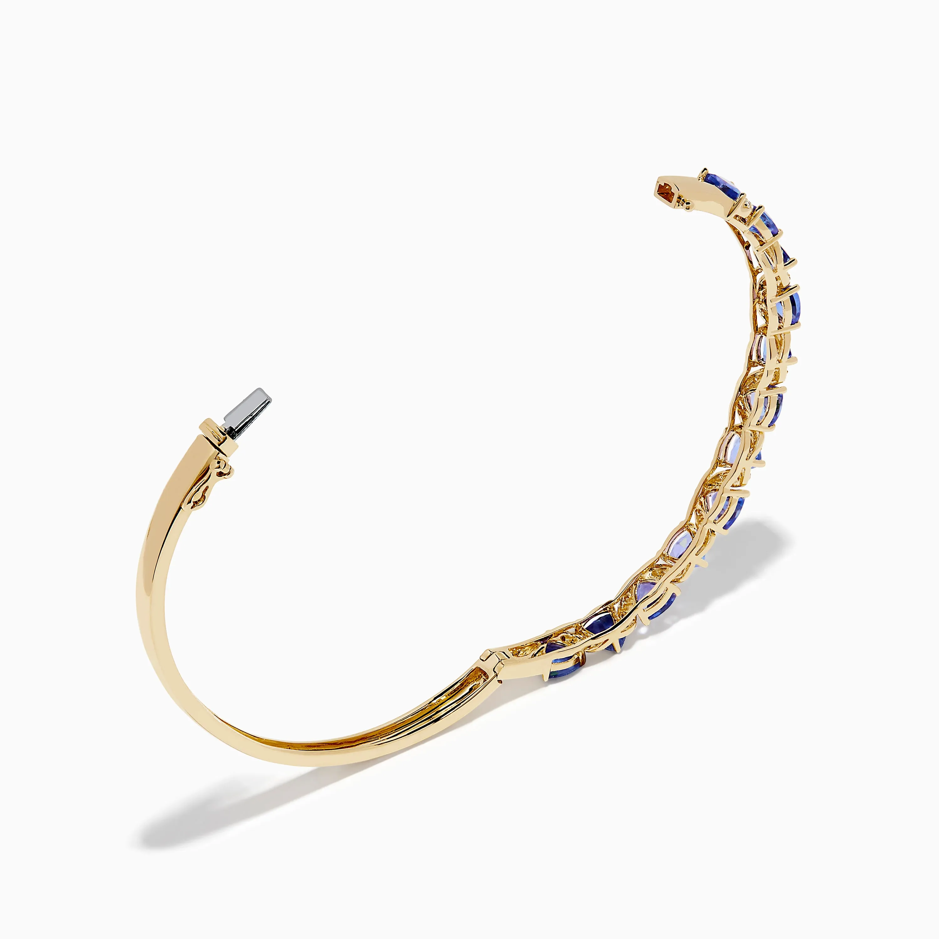 Nahla 14K Yellow Gold Tanzanite and Diamond Bangle sold by Effy product image thumbnail 2
