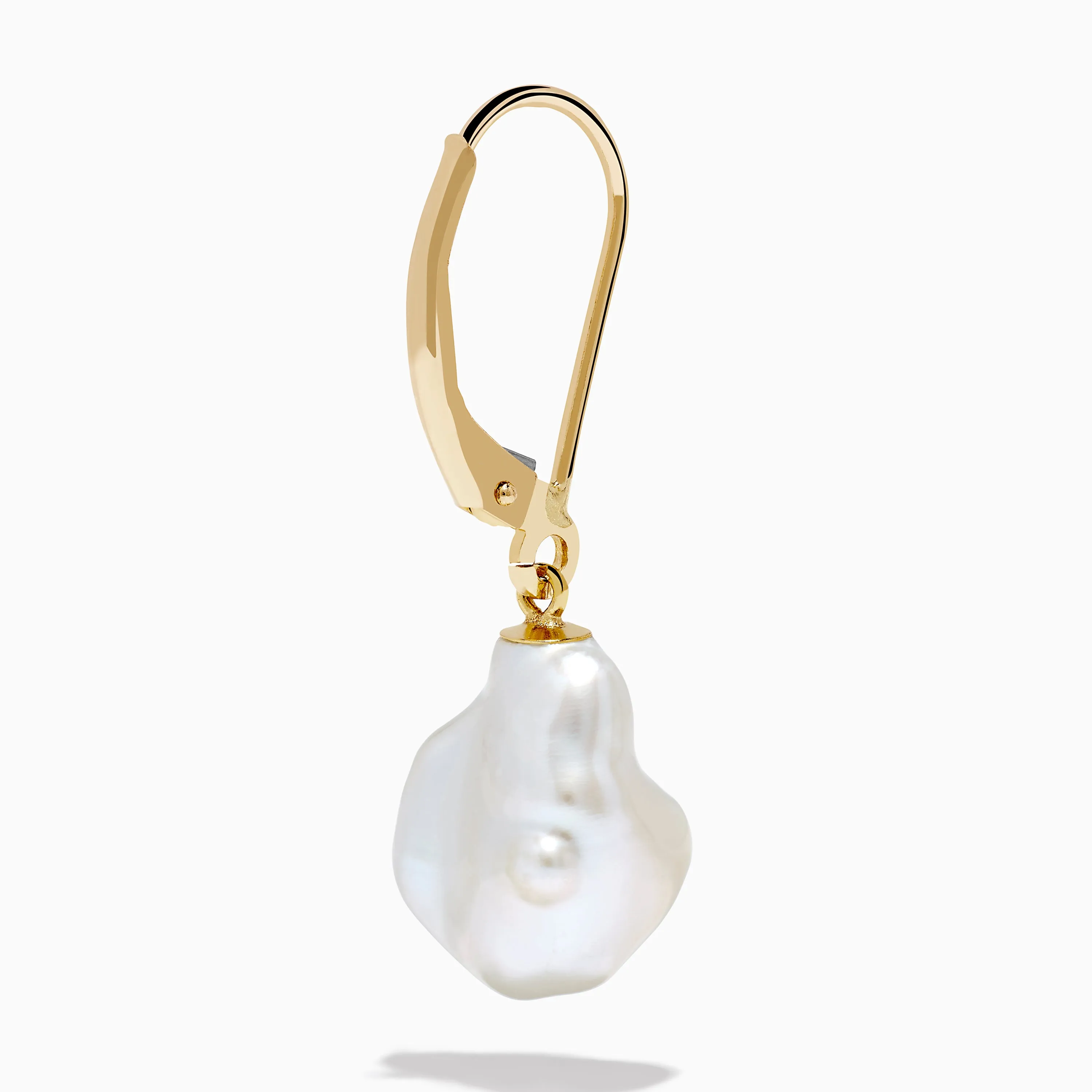 14K Yellow Gold Fresh Water Keshi Pearl Drop Earrings sold by Effy product image thumbnail 4