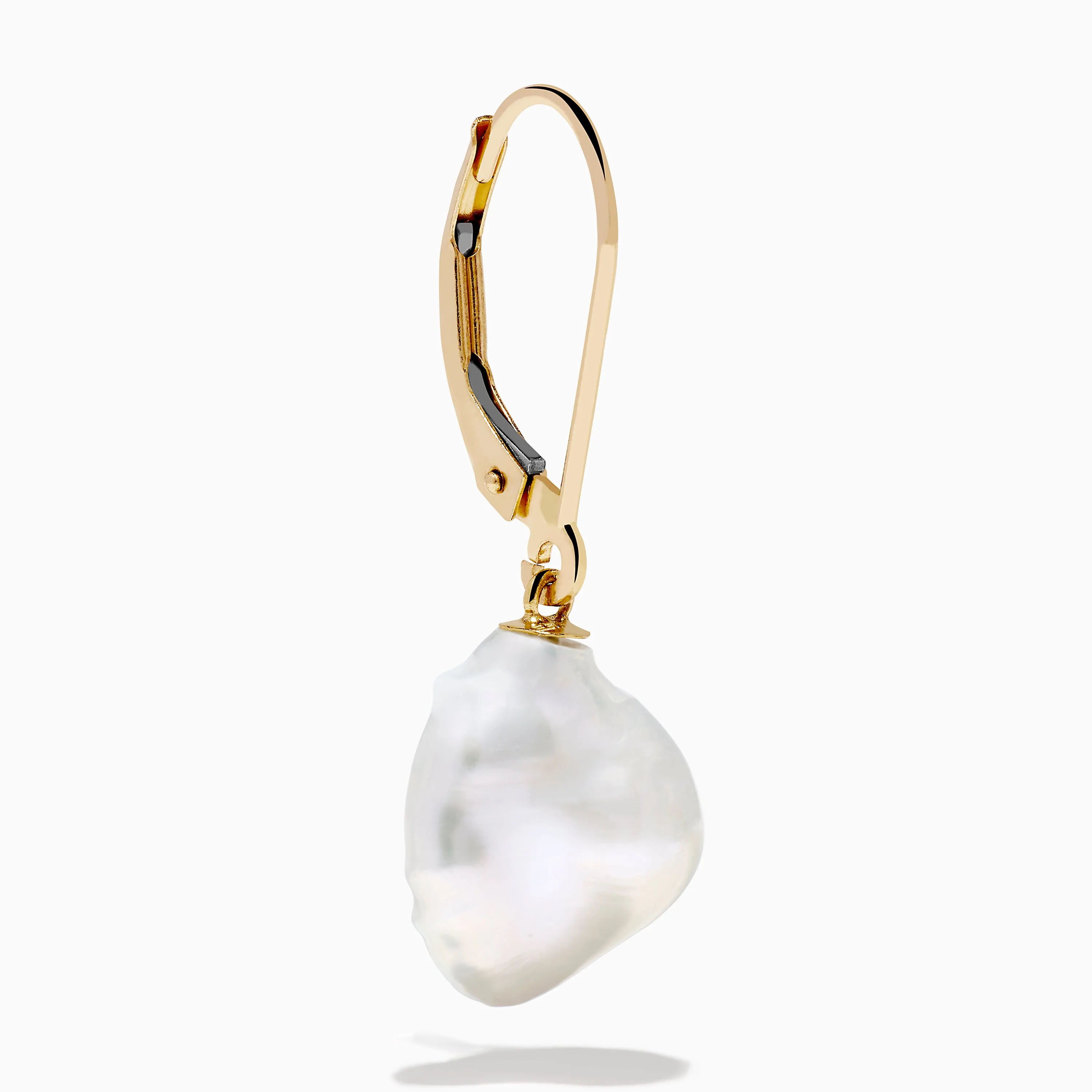 14K Yellow Gold Fresh Water Keshi Pearl Drop Earrings sold by Effy product image thumbnail 3
