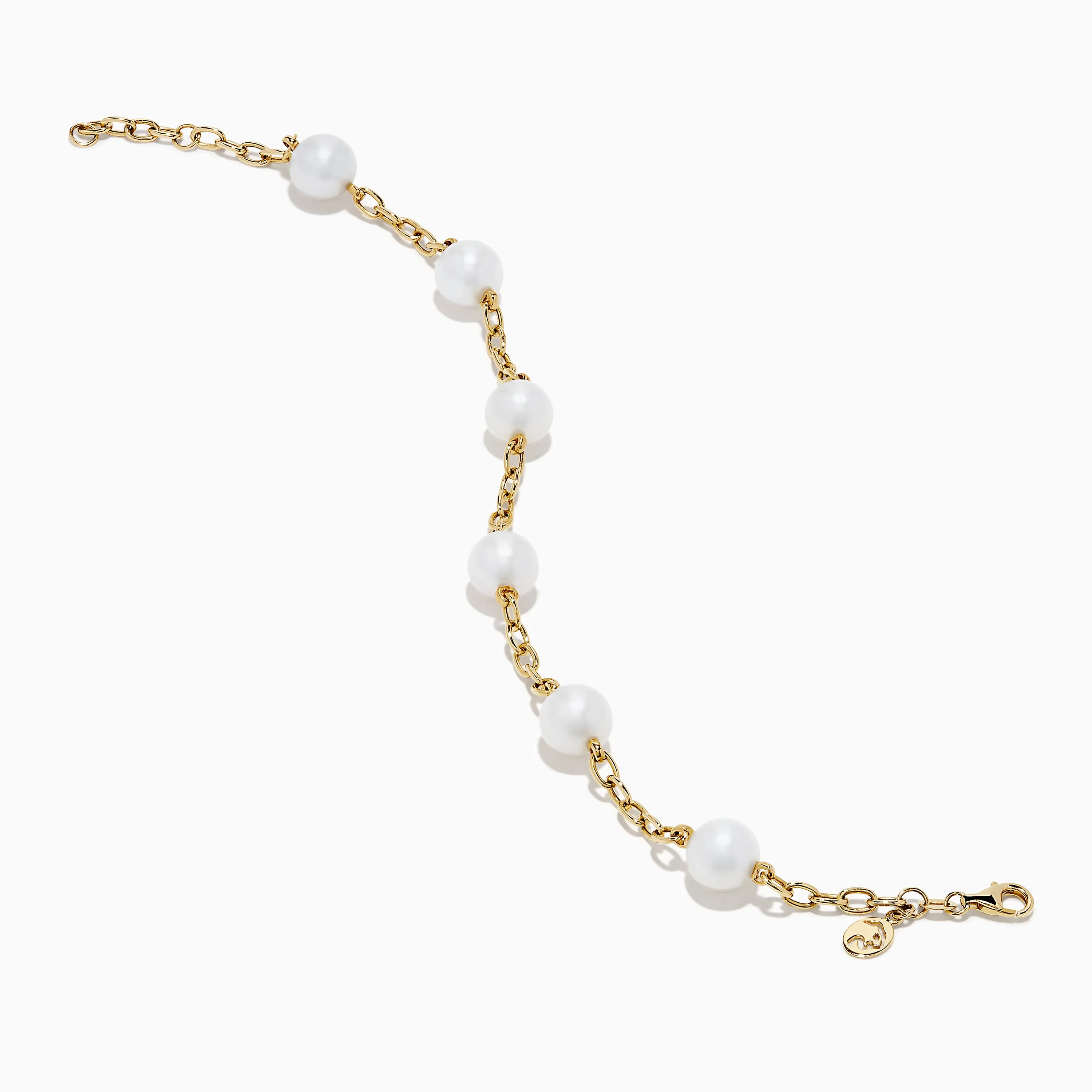 14K Fresh Water Pearl Station Bracelet sold by Effy product image thumbnail 2