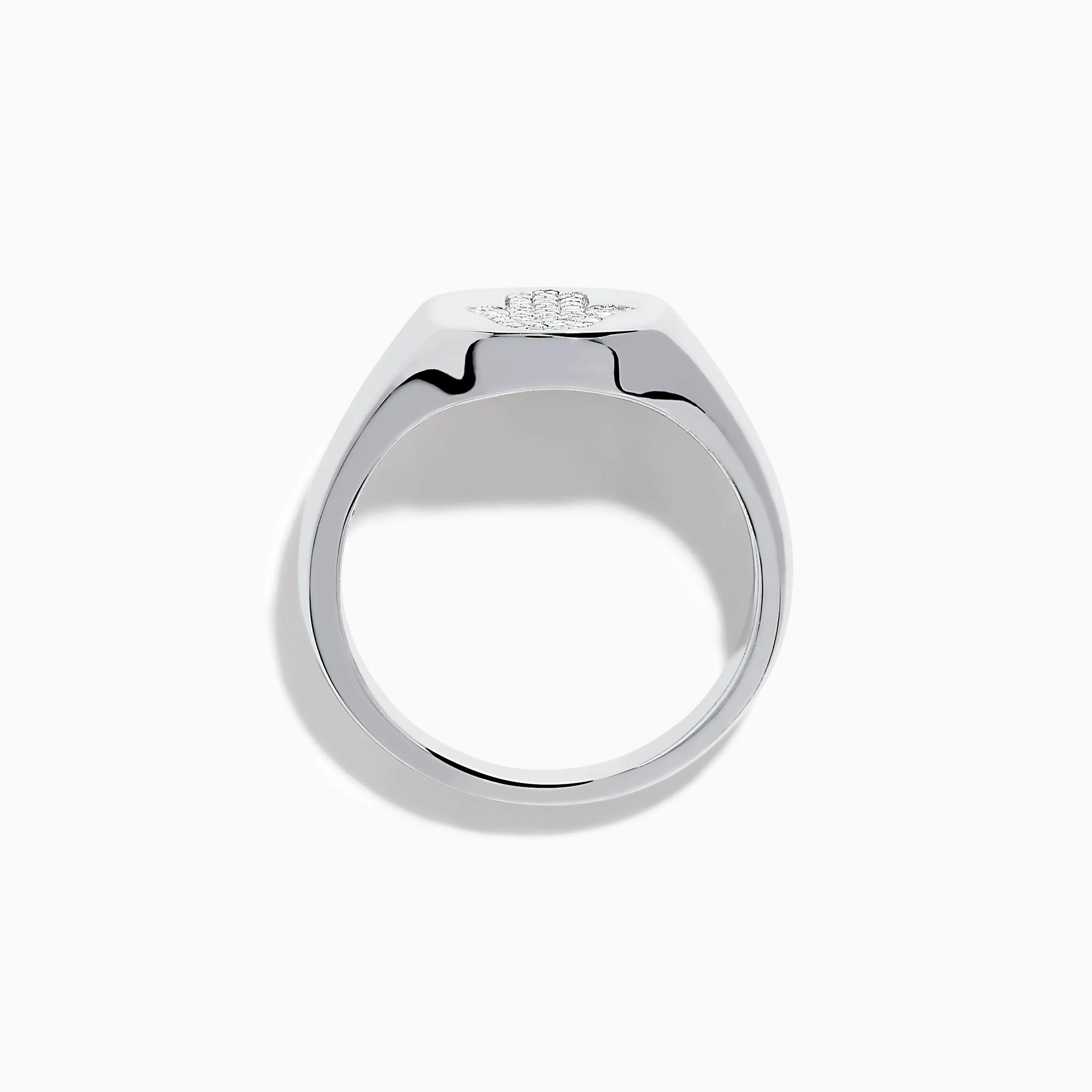 925 Sterling Silver Diamond Hamsa Ring sold by Effy product image thumbnail 3