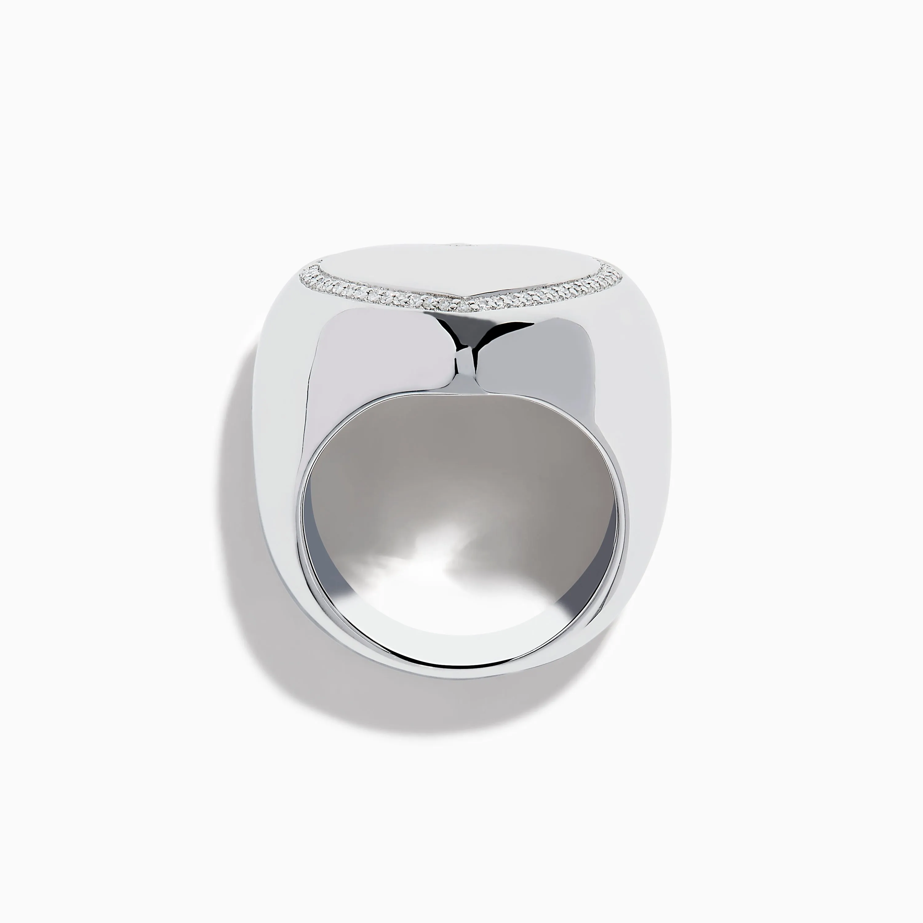 925 Sterling Silver Diamond Bubble Heart Ring sold by Effy product image thumbnail 3