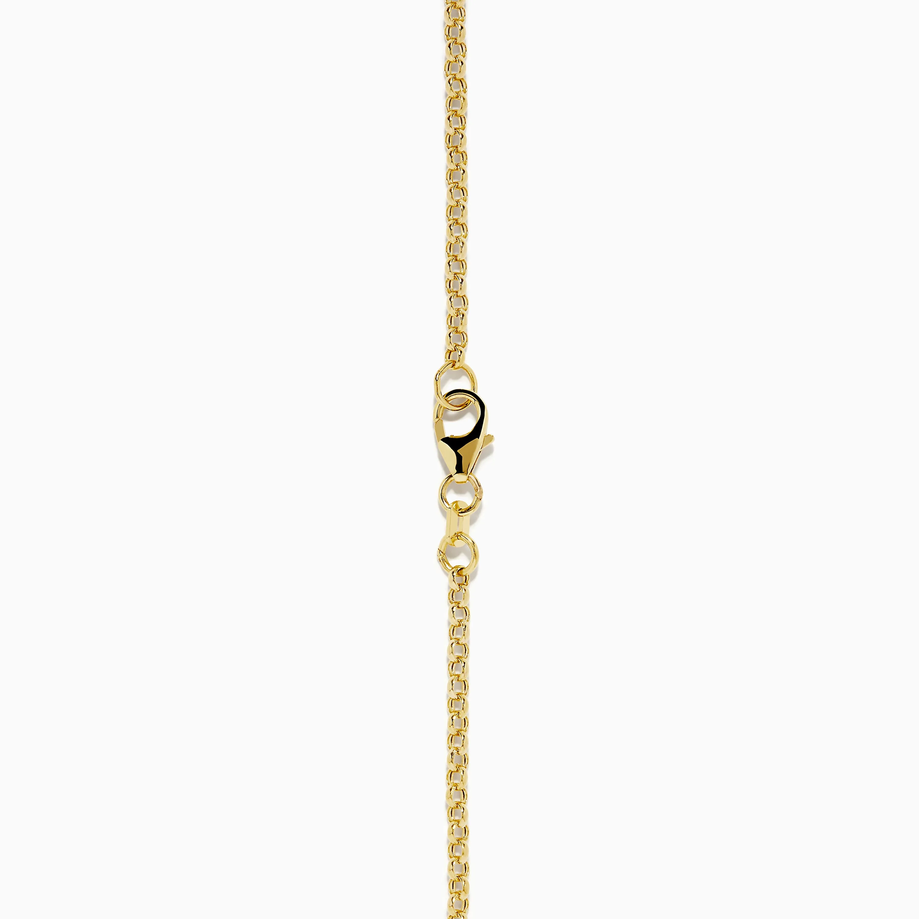 14K Yellow Gold Lariat Charm Holder Necklace sold by Effy product image thumbnail 5