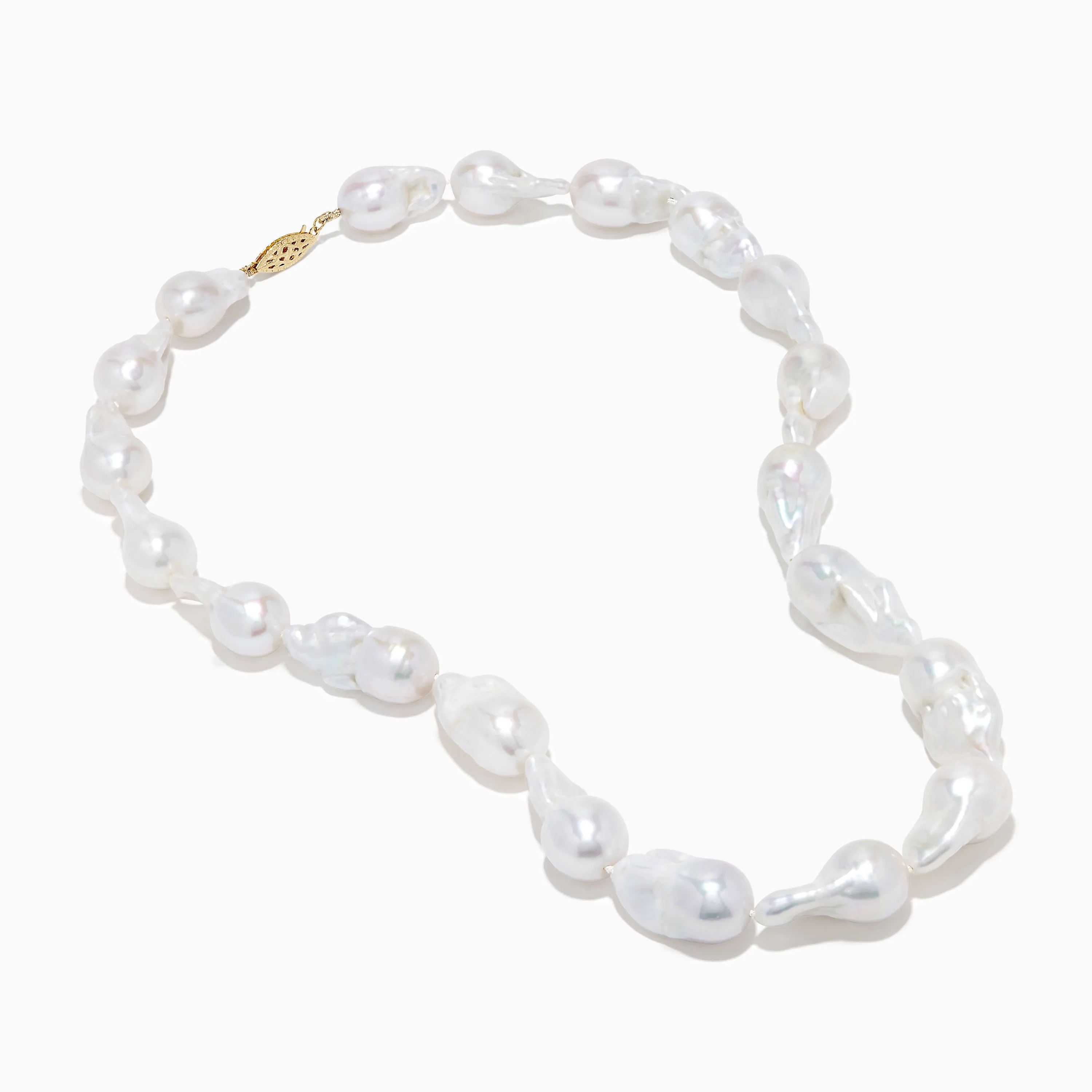 14K Yellow Gold Freshwater Baroque Pearl Necklace sold by Effy product image thumbnail 2