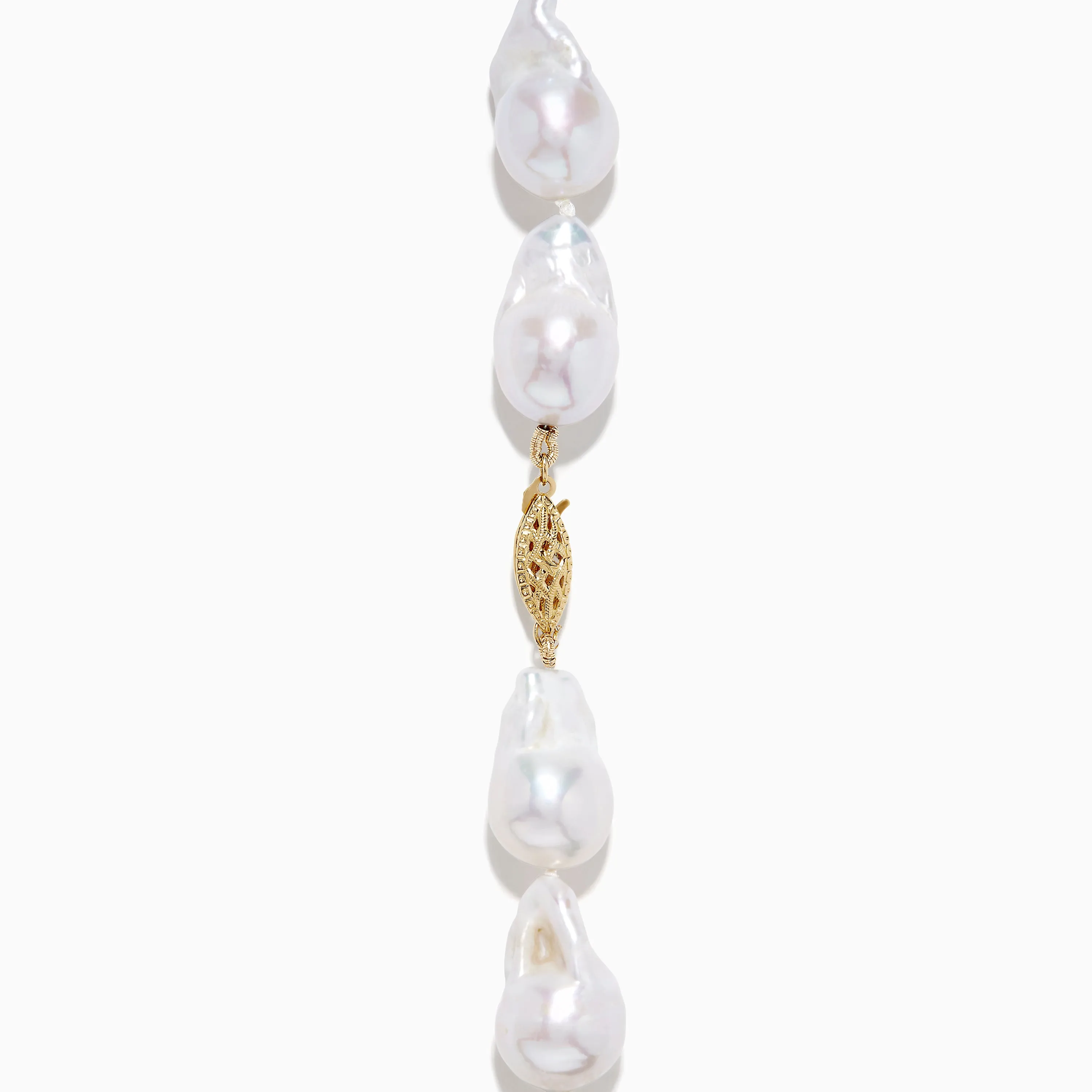 14K Yellow Gold Freshwater Baroque Pearl Necklace sold by Effy product image thumbnail 5