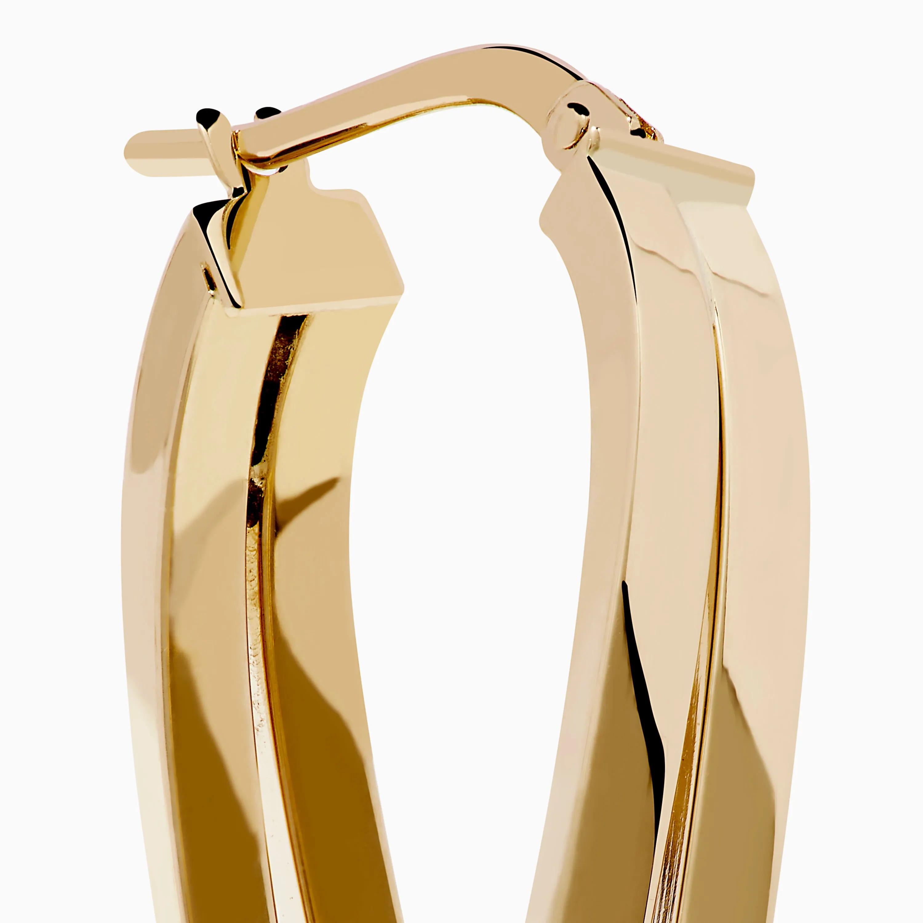 14K Yellow Gold Double Bar Hoops sold by Effy product image thumbnail 2