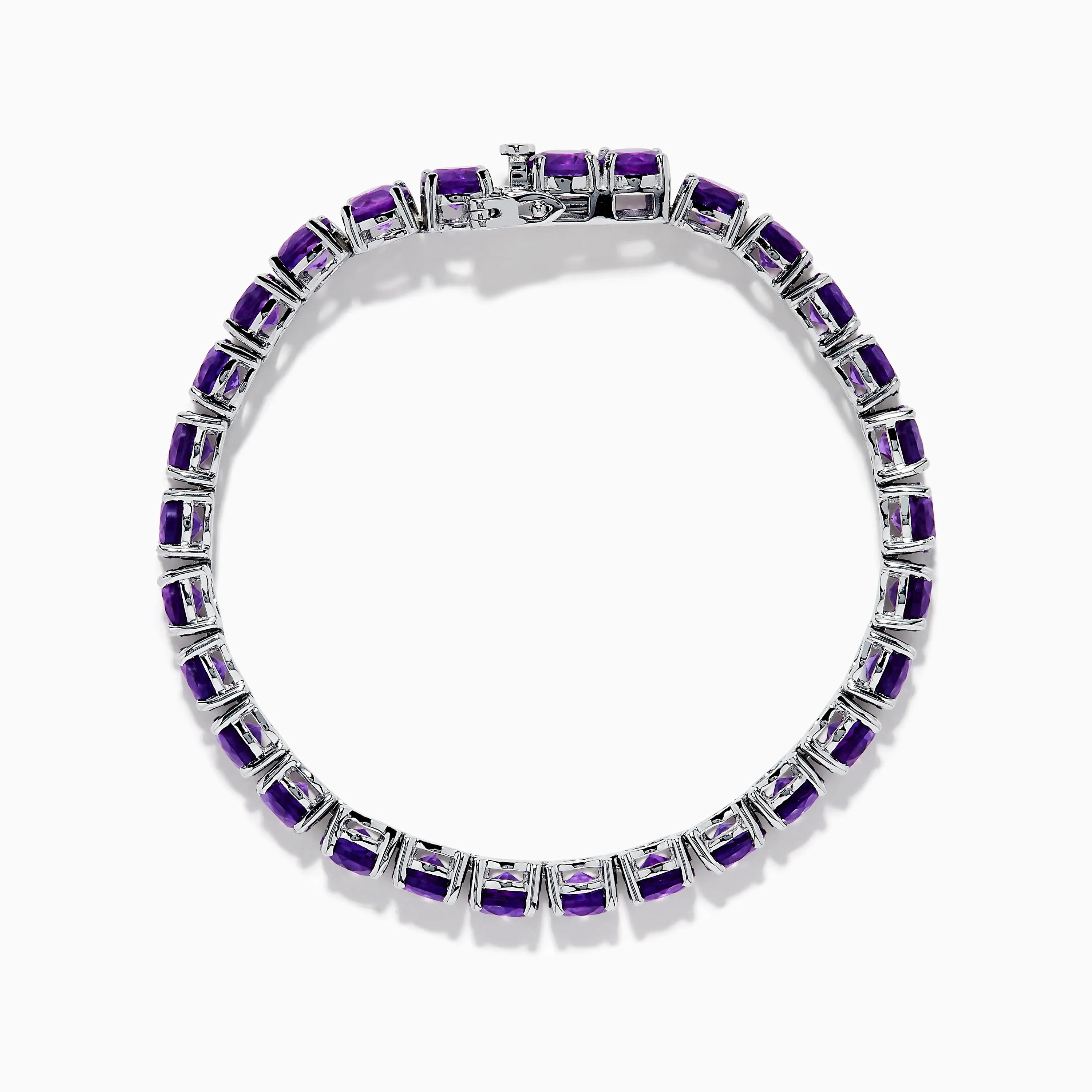 925 Sterling Silver Purple Amethyst Bracelet sold by Effy product image thumbnail 3