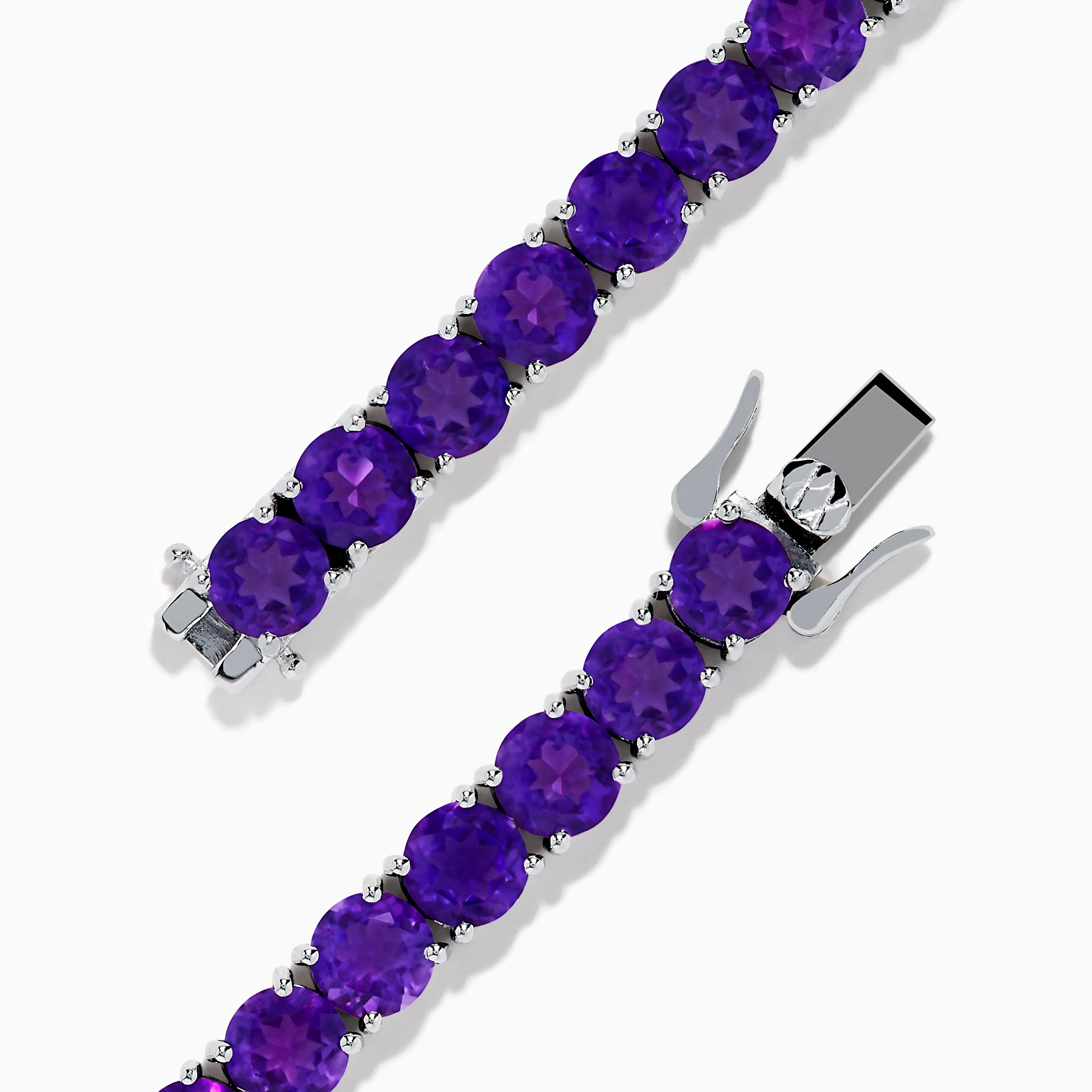 925 Sterling Silver Purple Amethyst Bracelet sold by Effy product image thumbnail 4