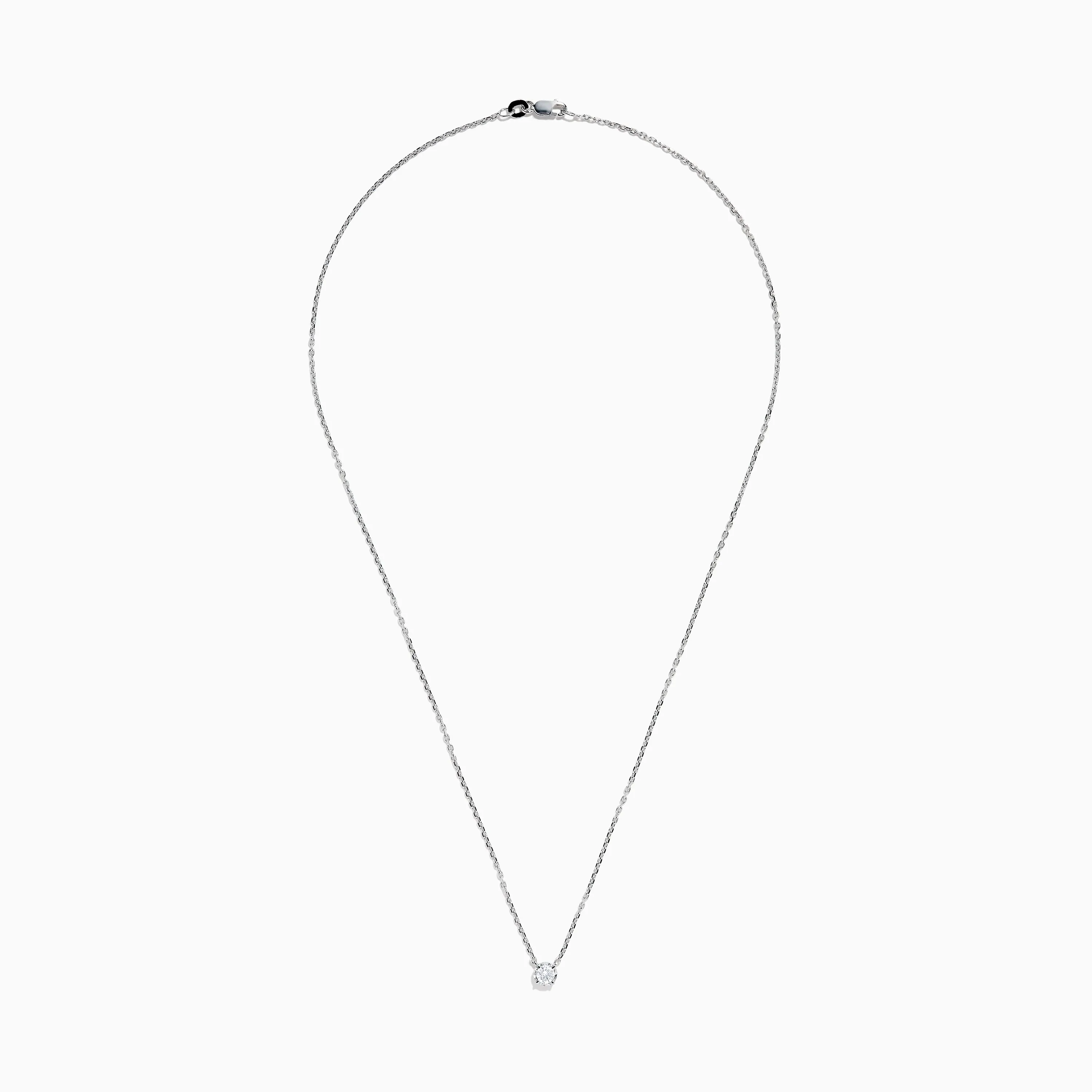 925 Sterling Silver Diamond Necklace sold by Effy product image thumbnail 2