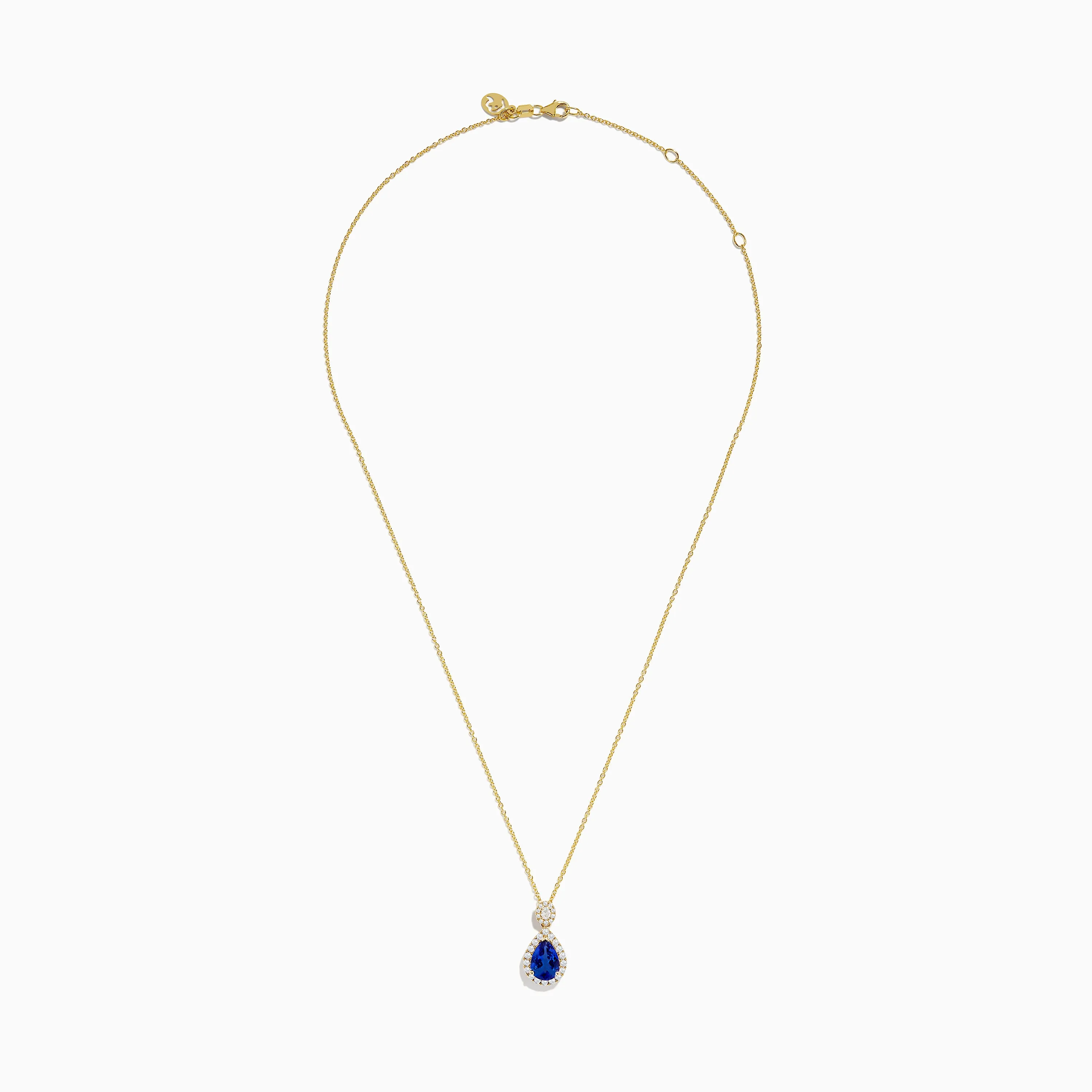 Nahla Siri 14K Yellow Gold Tanzanite and Diamond Pendant sold by Effy product image thumbnail 2