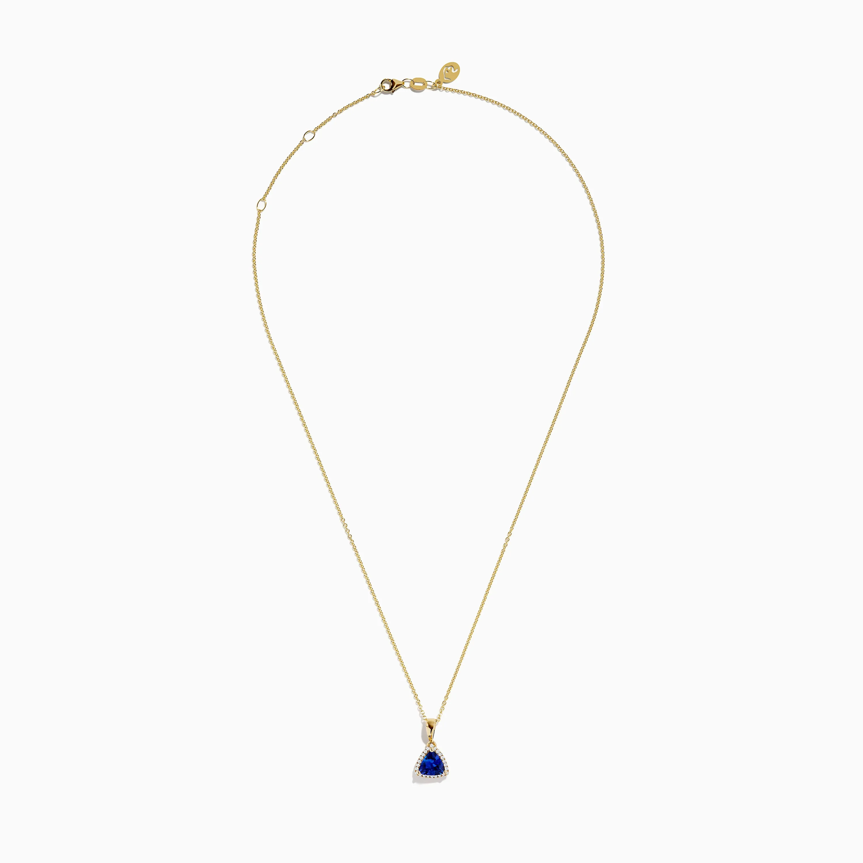 Nahla Siri 14K Yellow Gold Tanzanite and Diamond Pendant sold by Effy product image thumbnail 2