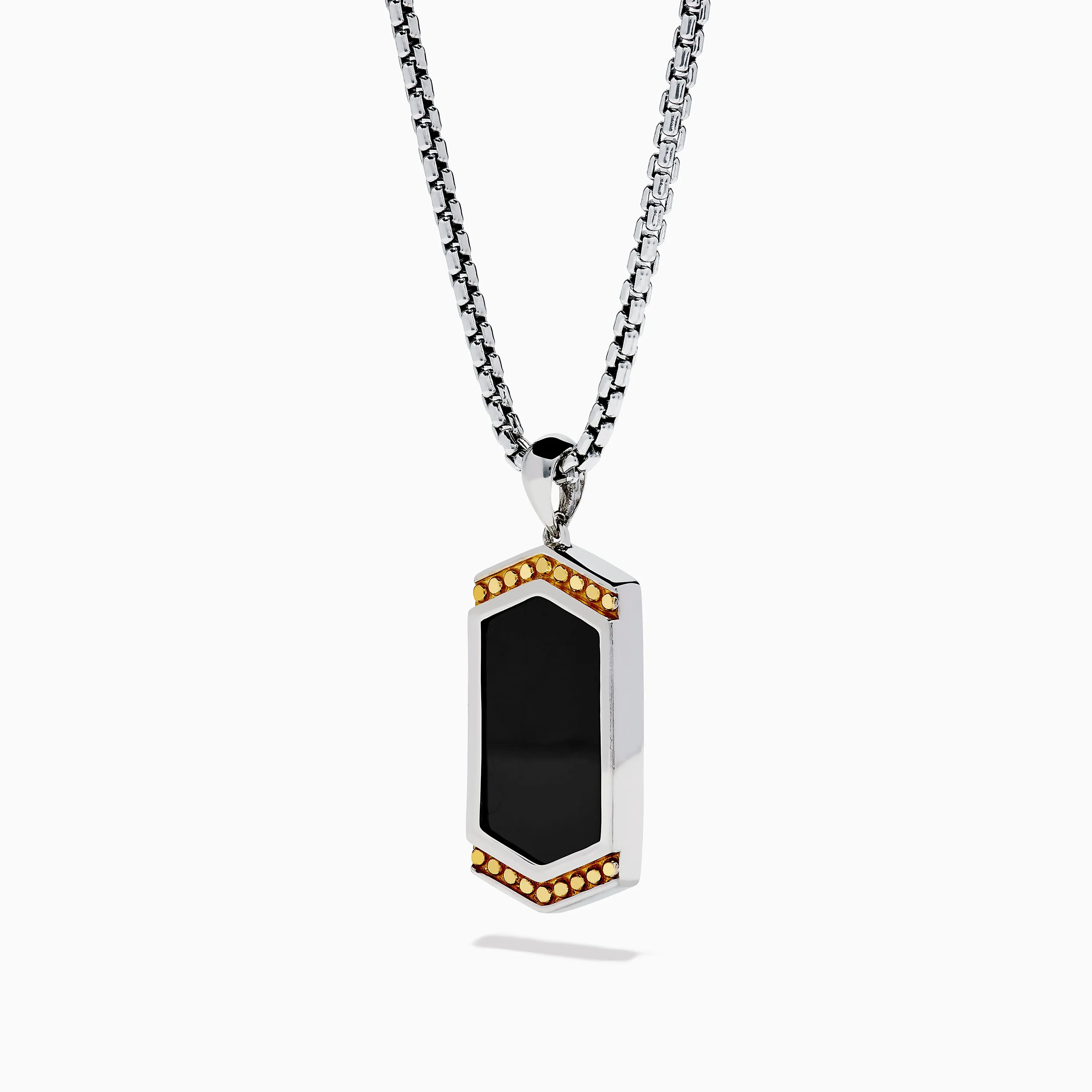 Men's 925 Sterling Silver Onyx Pendant sold by Effy product image thumbnail 4