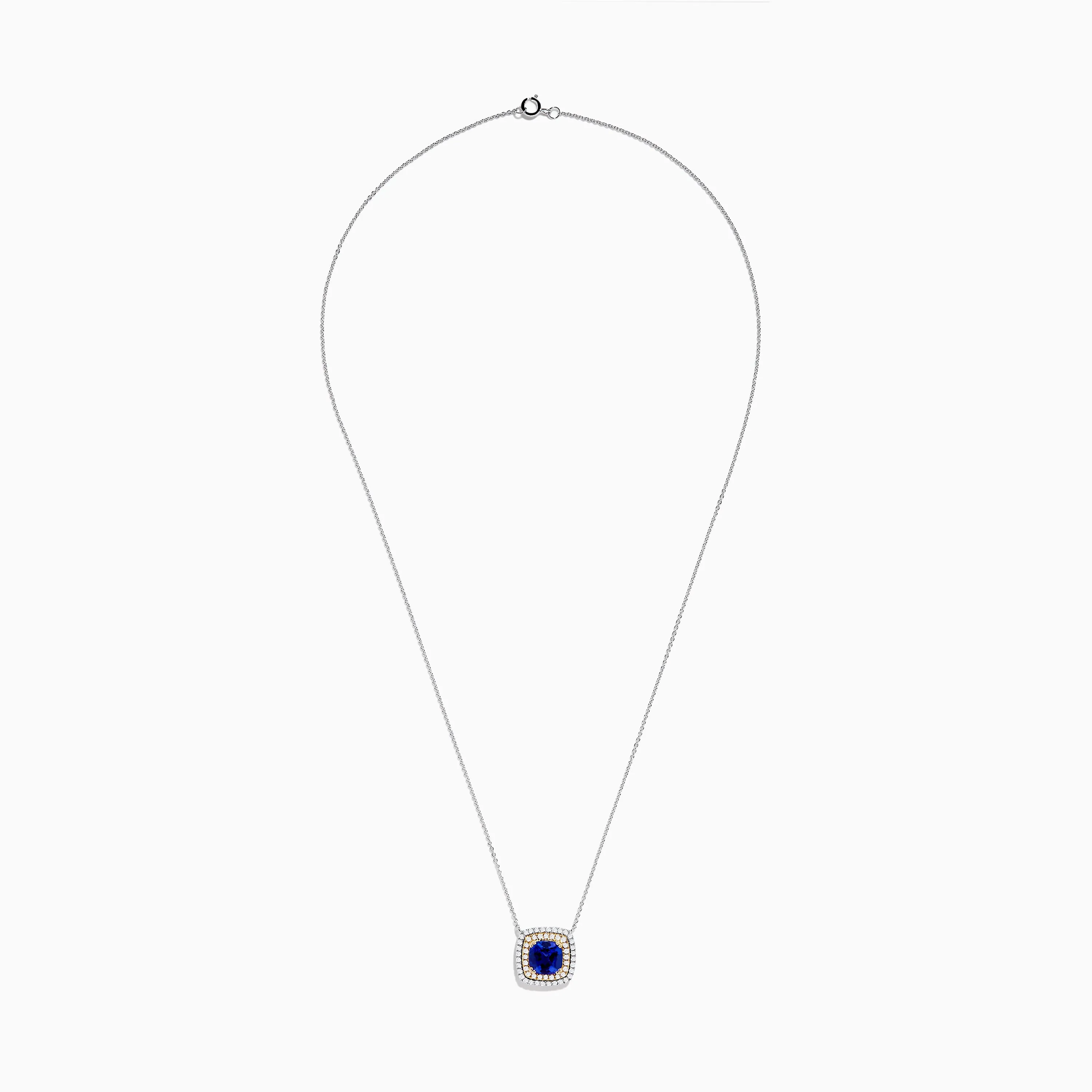 Nahla Siri 14K Two Tone Gold Tanzanite and Diamond Necklace sold by Effy product image thumbnail 2